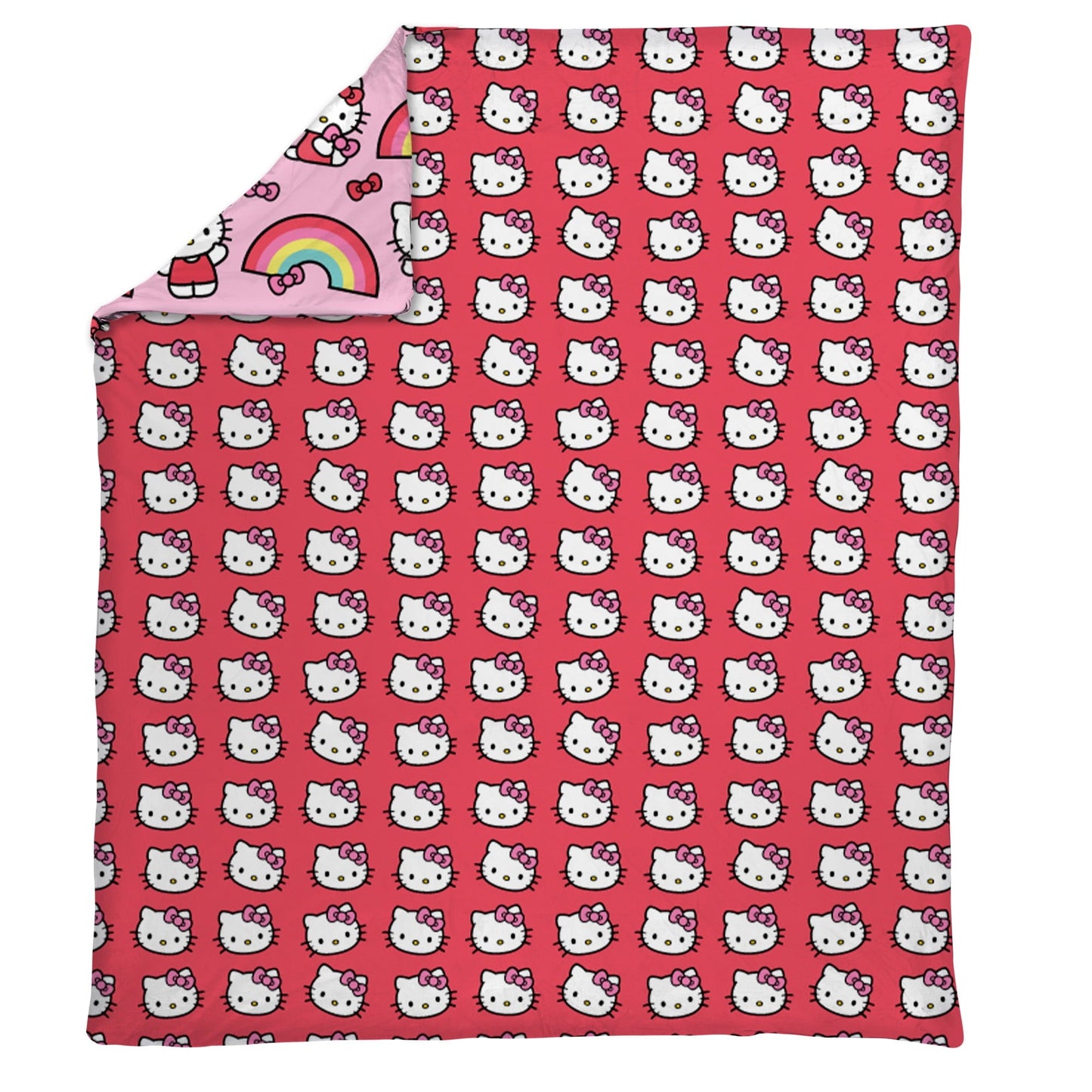 Reversible Sherpa Kids Squishy Cloud Throw Blanket, 46 x 60 inches - Super Soft Reversible Sherpa Flannel Blanket - Default Title