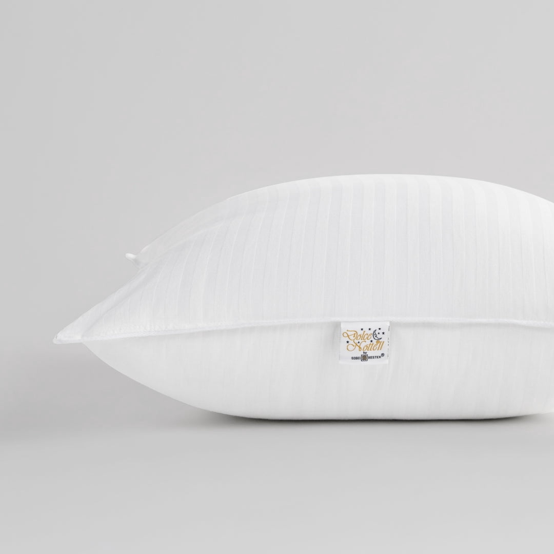 Decorative Plump Dolce Notte II Stomach, Side and Back Sleeper Bed Pillow for Sleeping | Hotel and Resort Quality | Hypoallergenic, Do... - Hotel Quality Plush Sleeping Pillows - Default Title