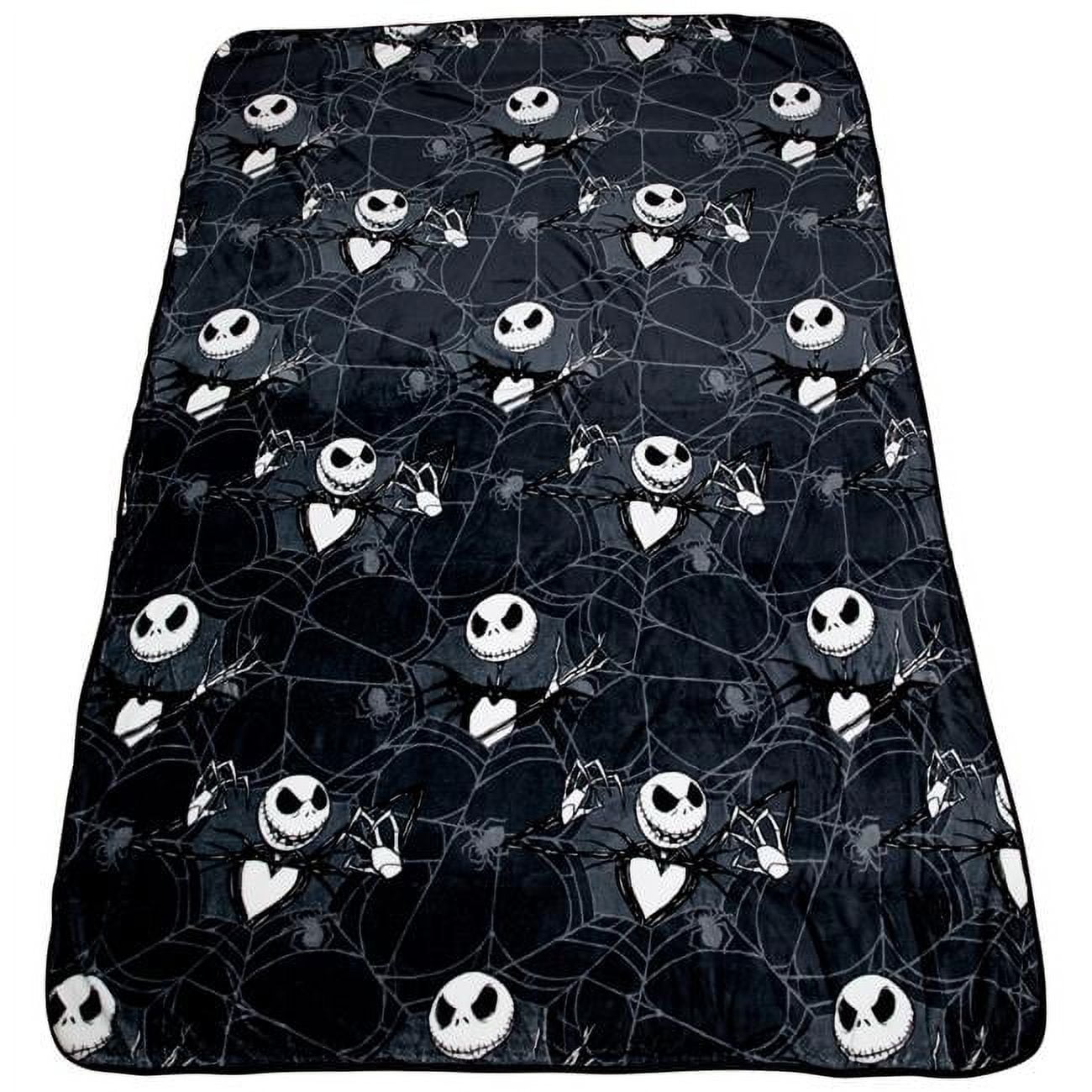 Lightweight Warm Nightmare Before Christmas Jack Skellington 62x90 Plush Throw Blanket, 100% Polyester - Lightweight Plush Warm Blanket for All Seasons - Default Title
