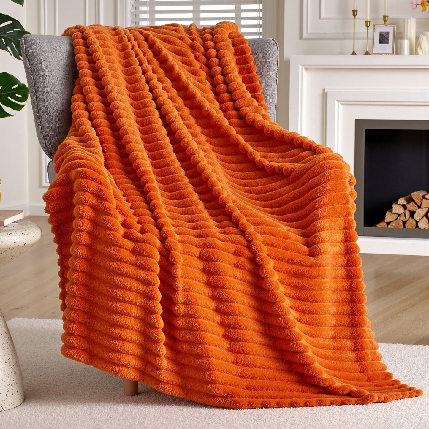 Reversible Sherpa Throw Blanket for Couch,Bed,Sofa,Soft Throw Blanket Knitted,Gifts for Women Mom Girls,Throw Home Room Decor Aesthetic... - Cozy Fleece Throw Blanket for Couch & Bed - Default Title
