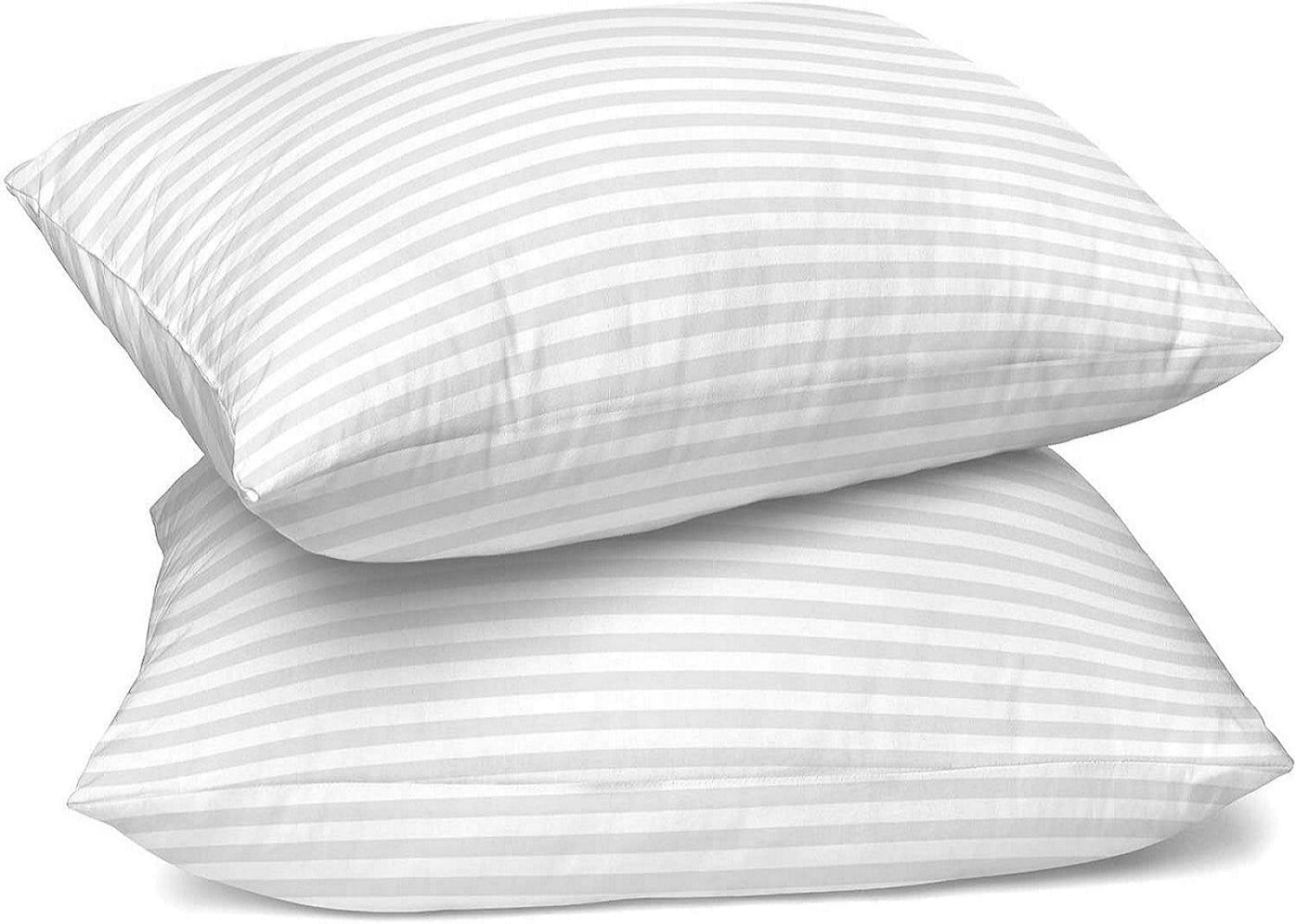 Hotel Collection King Bed Pillows Set of 2- Comfortable Breathable Bed Pillows for Sleeping (White, 20x36) - Orthopedic Shredded Foam Bed Pillow Set - Default Title