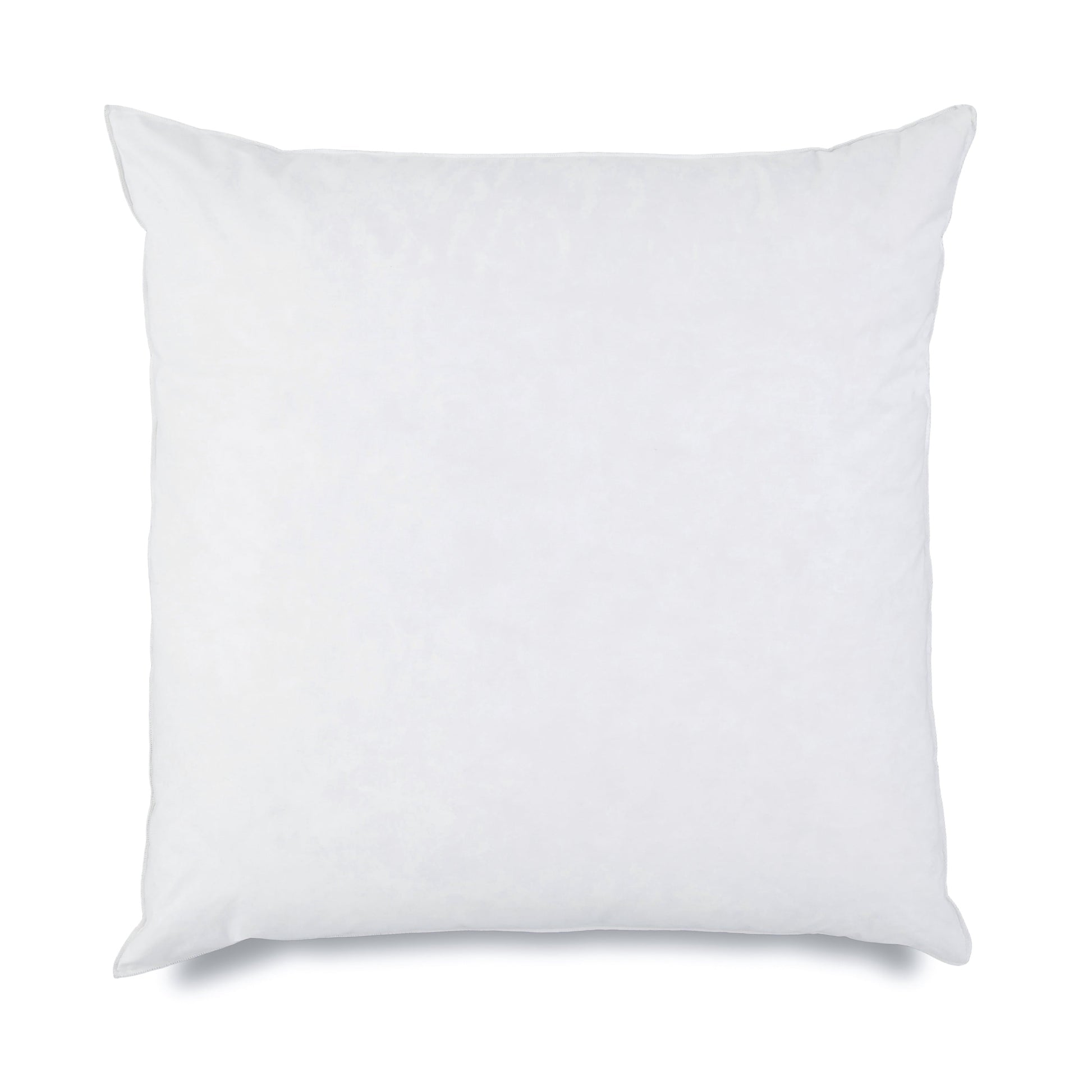 Orthopedic Support Down Alternative White Euro Pillow Insert 26x26 – Soft & Durable - Orthopedic Shredded Foam Bed Pillow Set - Default Title