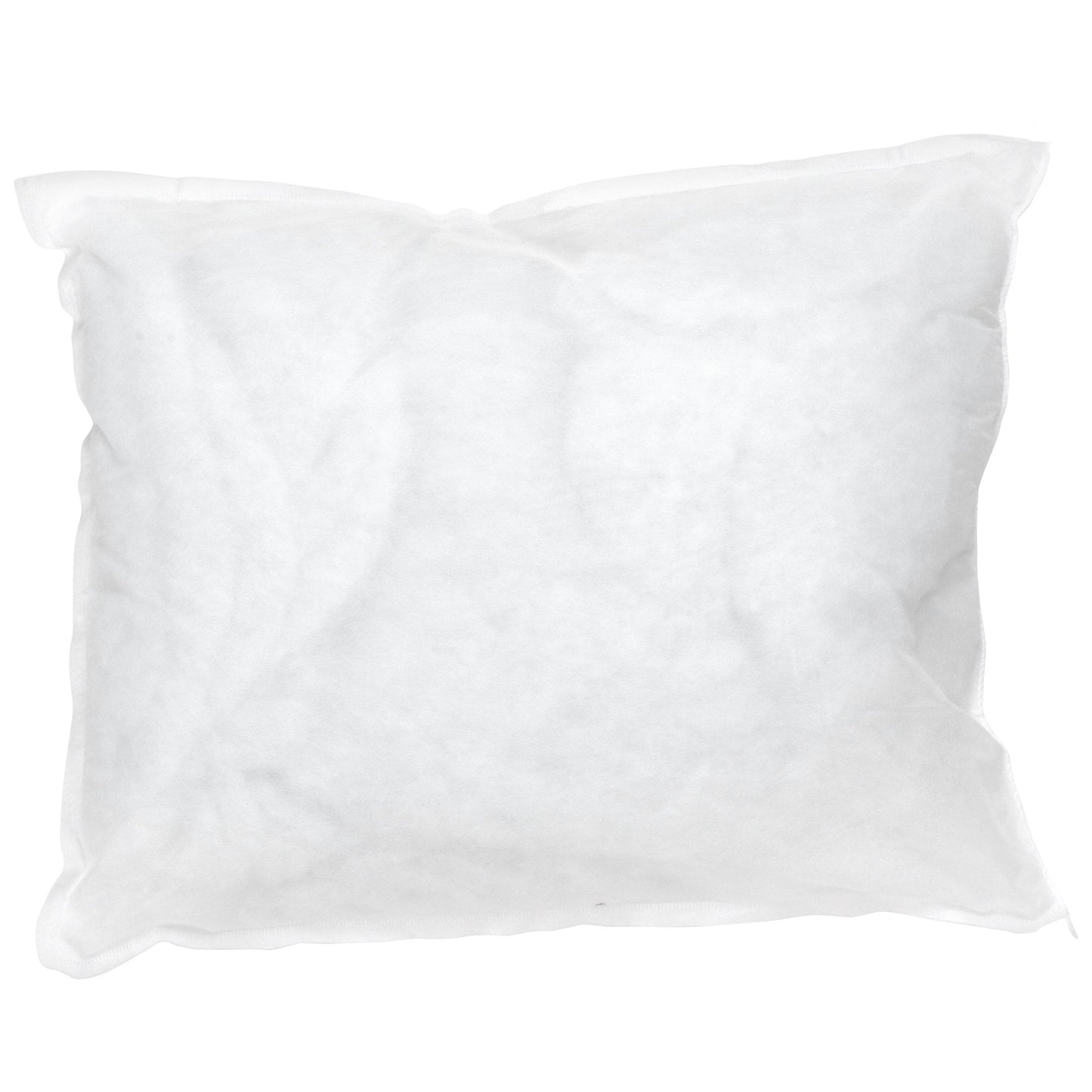 Fluffy Shredded Bed Pillow, 12 x 17 Inch, White, Disposable, 2 Count - Hotel Quality Plush Sleeping Pillows - Default Title