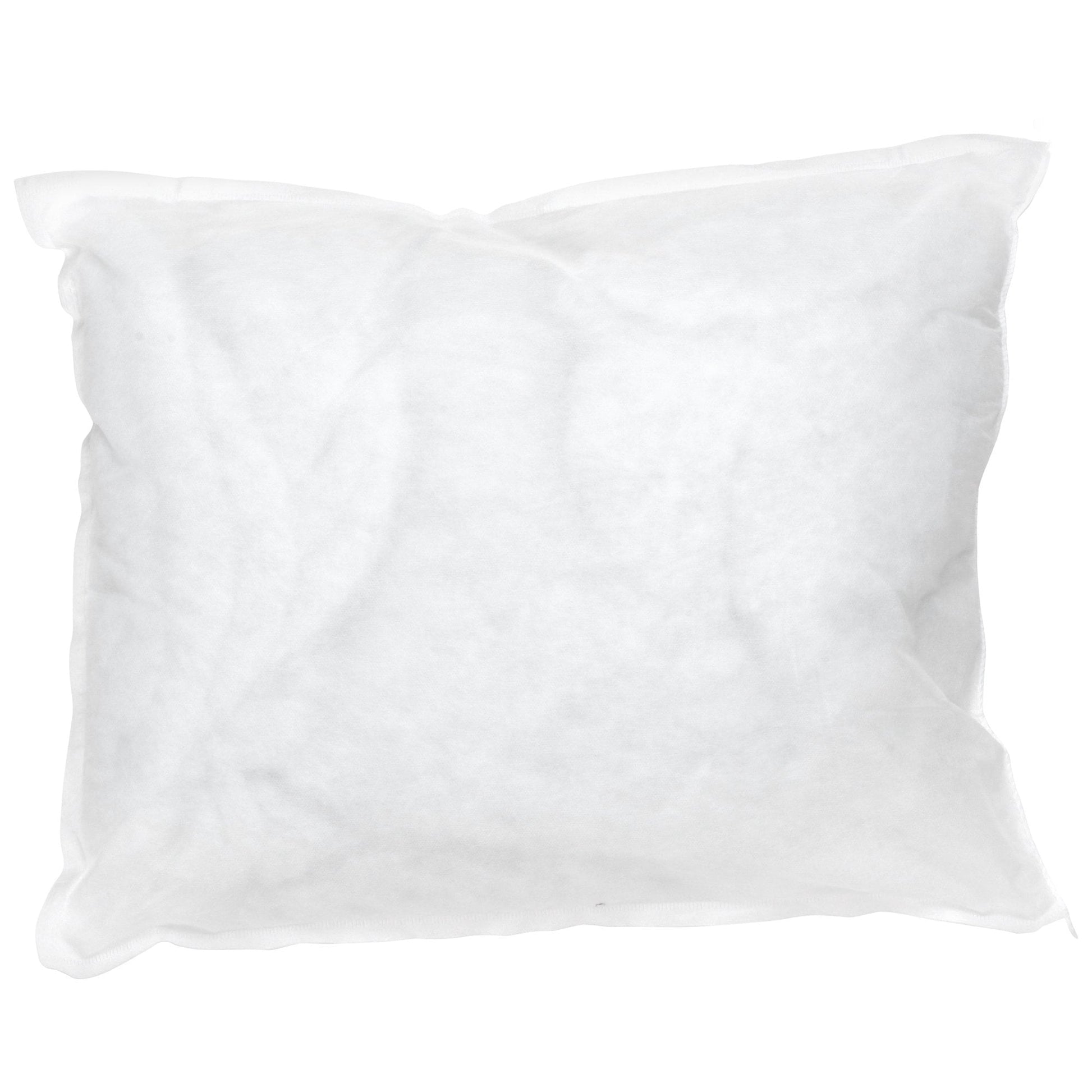 Fluffy Shredded Bed Pillow, 12 x 17 Inch, White, Disposable, 2 Count - Hotel Quality Plush Sleeping Pillows - Default Title
