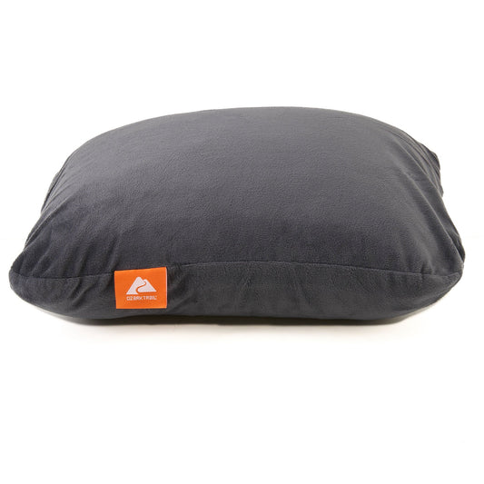 Ergonomic Memory Foam Dark Grey Memory Foam Camping Pillow for Adults - Ergonomic Memory Foam Pillow for Neck Pain Support - Default Title