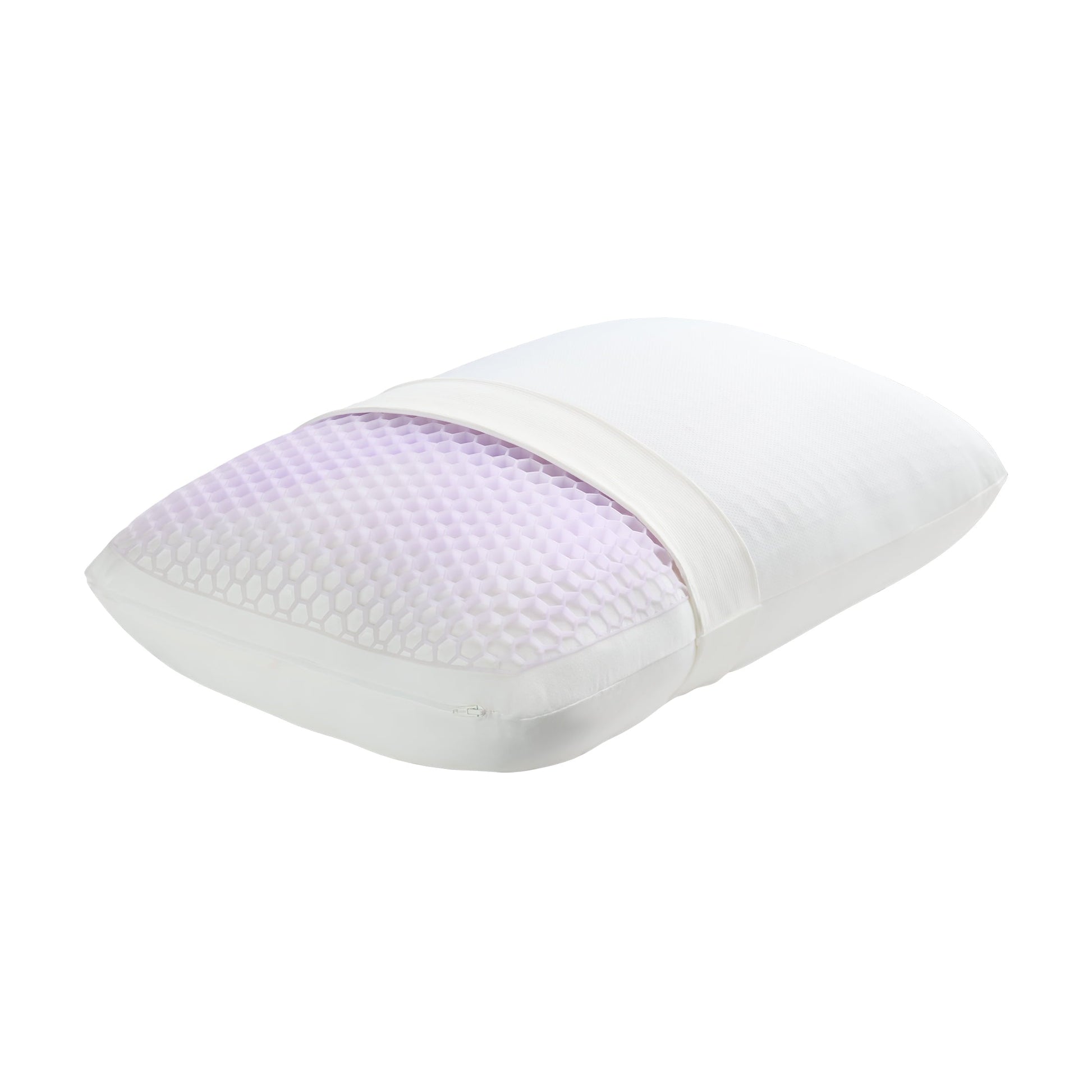 Hotel Collection GridCloud Pillow, Honeycomb Gelflex Top Layer, Hypoallergenic, Down - Alternative - Ergonomic Memory Foam Pillow for Neck Pain Support - Default Title