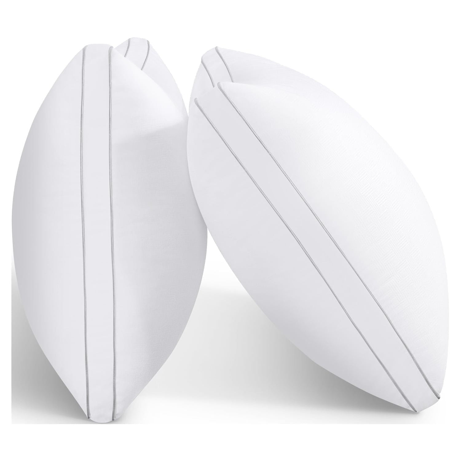Hotel Collection Bed Pillows 2 Pack Down Alternative Pillows for Bed Queen Size Set of 2 Soft Hotel Collection Gusseted Cooling Pillow... - Hotel Quality Plush Sleeping Pillows - Default Title