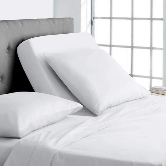 Cooling Sateen Top Split King 100% Egyptian Cotton 1000 Thread Count, Adjustable Beds -Top Split King Sheets Sets (4 Pcs) Split Down... - Premium Ultra-Soft Pillowcase Pair for Sleeping - Default Title