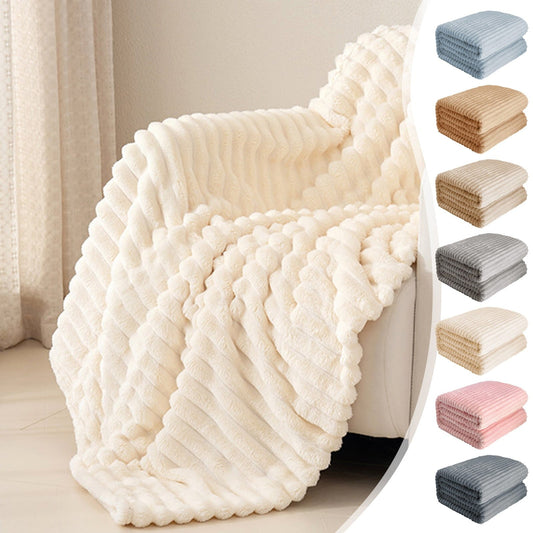 Super Soft Flannel Flannel Throw Blanket, Extra Large Fleece Blanket, Super Cozy Soft Blankets for Couch Bed, Fall Winter Throw Blanke, ... - Lightweight Plush Warm Blanket for All Seasons - Default Title