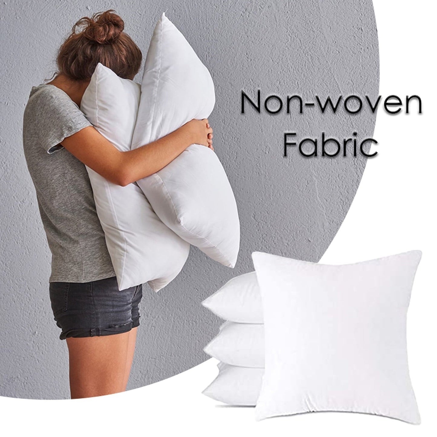 Ergonomic Memory Foam CaiTeLin Bed Pillows for Sleeping- Standard Size,Cooling Hotel Quality with Premium Soft Down Alternative Fill for Ba... - Hotel Quality Plush Sleeping Pillows Detail