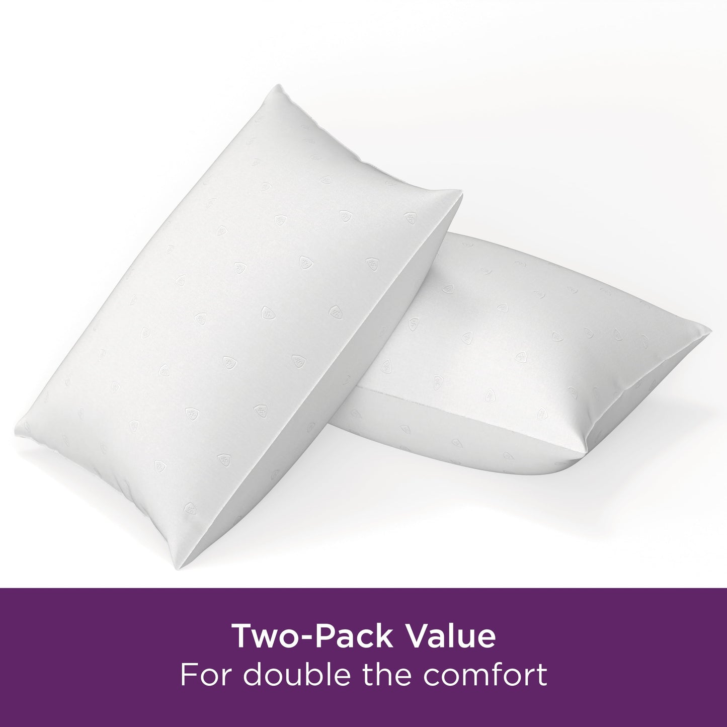 Fluffy Shredded Bed Pillows, Standard/Queen (2 Count) - Hotel Quality Plush Sleeping Pillows Detail