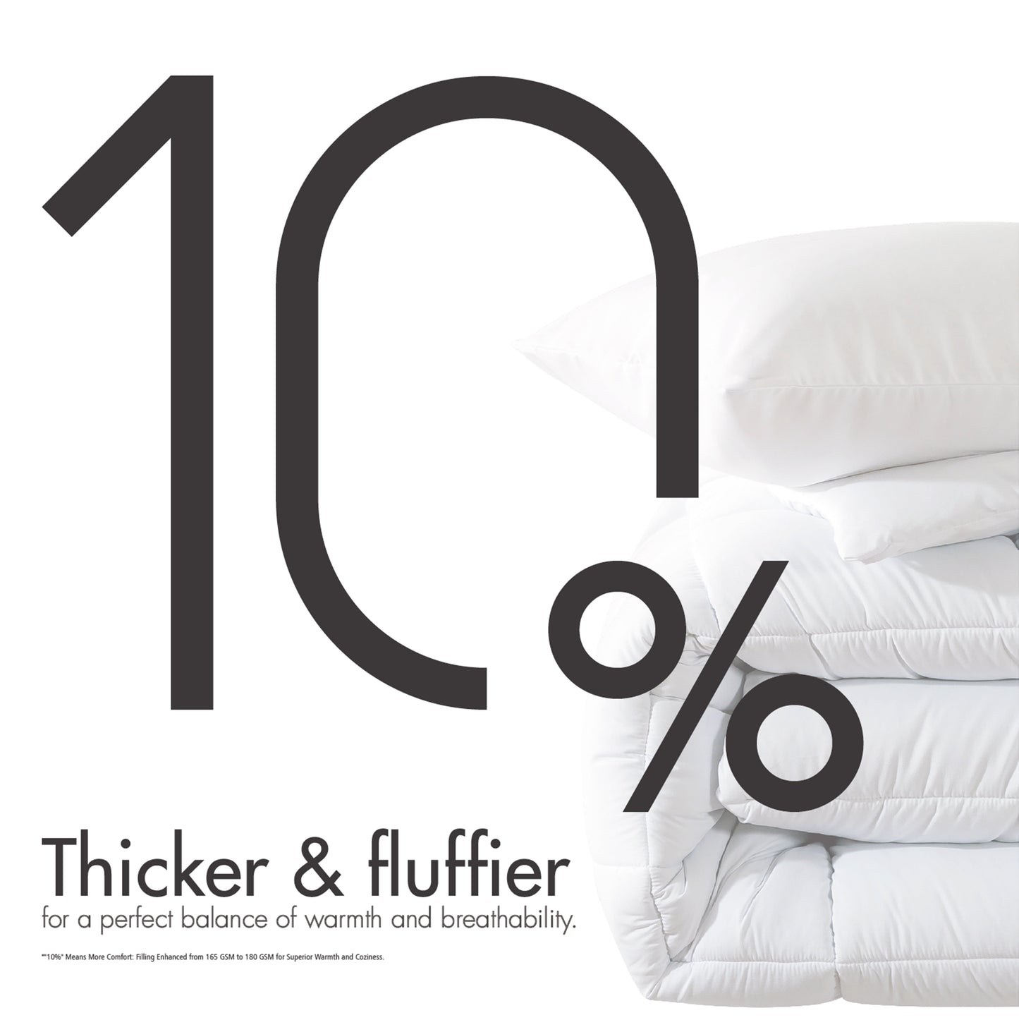 Luxurious Quilted Queen Size 3-Piece All-Season Down Alternative Comforter Set Deep Black (Comforter and Pillowcase Bedding Set / bed i... - Cloud-Like Soft Lightweight Bed Comforter Detail