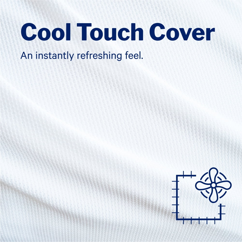 Hotel Collection Sleep Essential Cooling Pillow, Standard - Orthopedic Shredded Foam Bed Pillow Set Detail