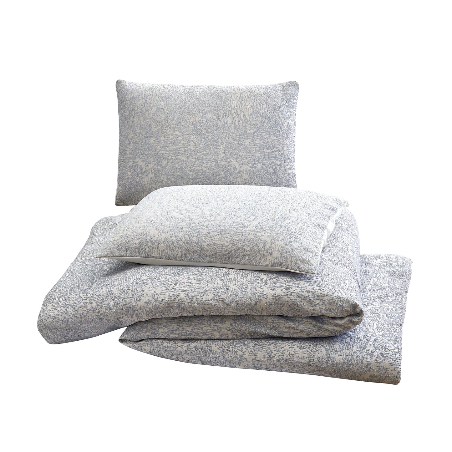 All-Season Better Homes & Garden Grey Chenille 3-Piece Comforter Set, Full/Queen, All Ages - All-Season Down Alternative Comforter Insert Detail