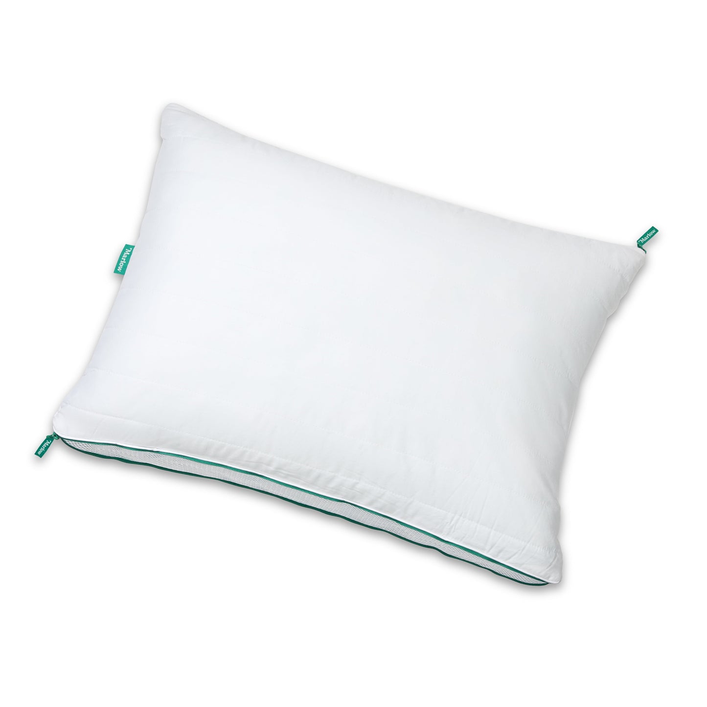 Decorative Plump Marlow Adjustable Memory Foam Bed Pillow - Neck and Back Support For Side, Back and Stomach Sleepers - Standard/Queen... - Orthopedic Shredded Foam Bed Pillow Set Detail