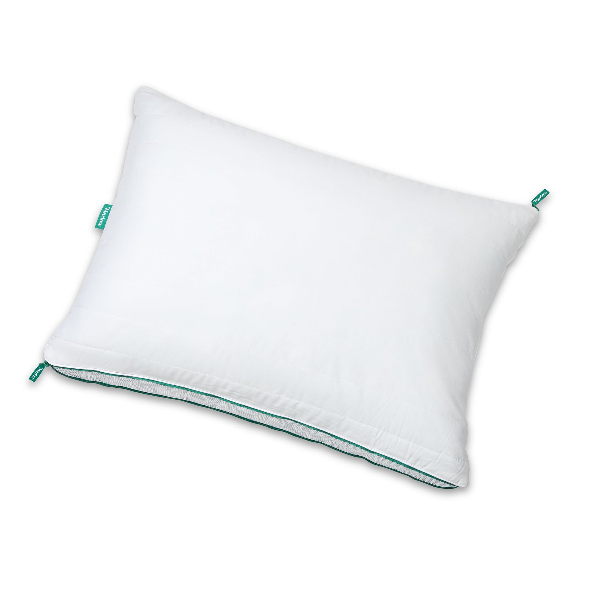 Decorative Plump Marlow Adjustable Memory Foam Bed Pillow - Neck and Back Support For Side, Back and Stomach Sleepers - Standard/Queen... - Orthopedic Shredded Foam Bed Pillow Set Detail
