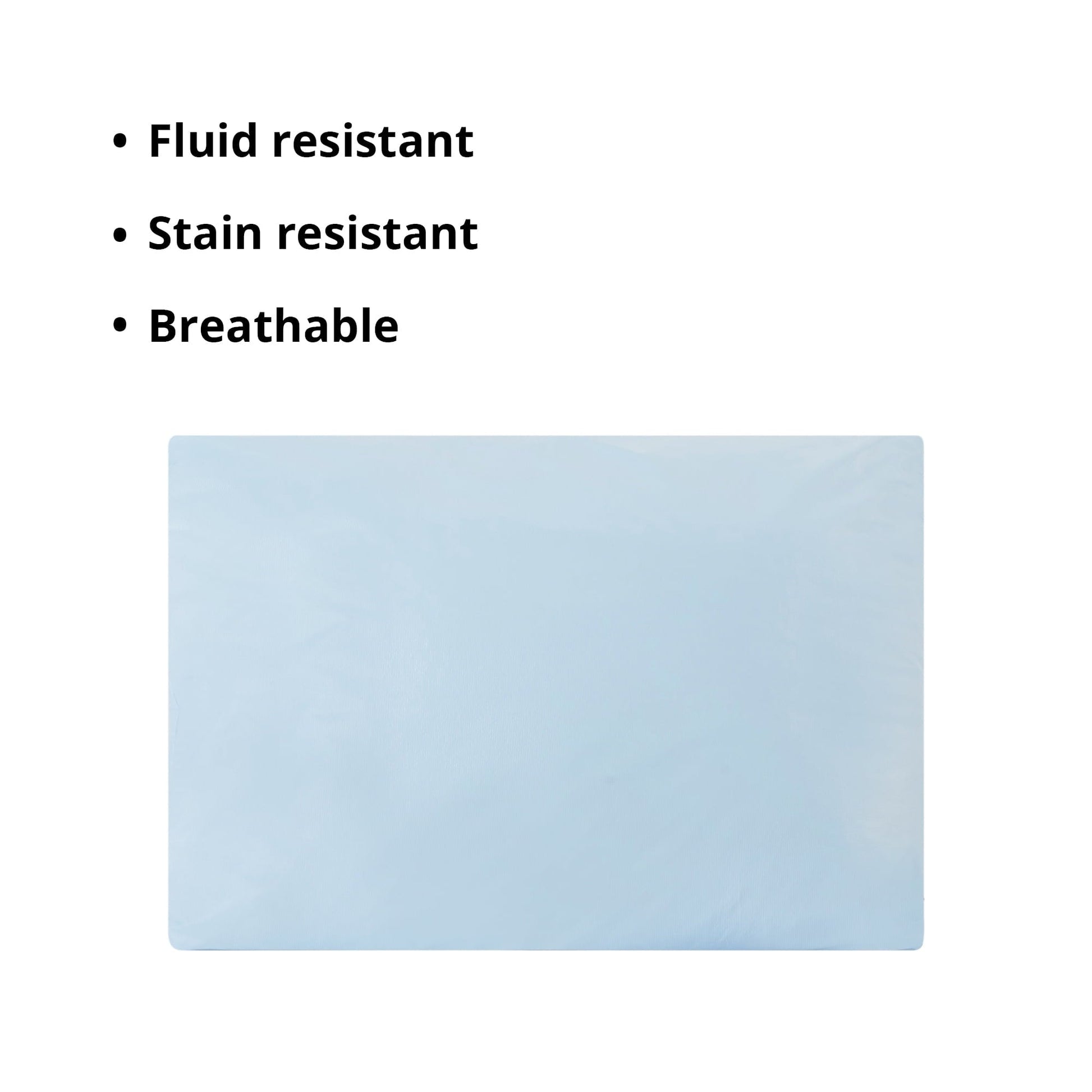 Hotel Collection Reusable Water-Resistant Soft Polyester Fill Blue Bed Pillow, 19" x 25", 1 Ct - Orthopedic Shredded Foam Bed Pillow Set Detail