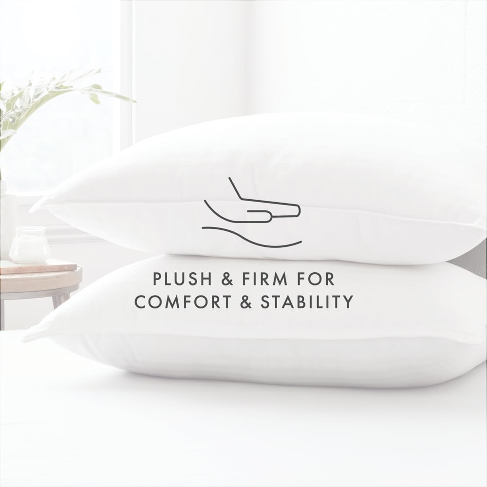 Ergonomic Memory Foam Bed Pillow 2-Pack Standard/Queen Size For All Sleep Styles - Back, Side and Stomach Sleepers - Ergonomic Memory Foam Pillow for Neck Pain Support Detail