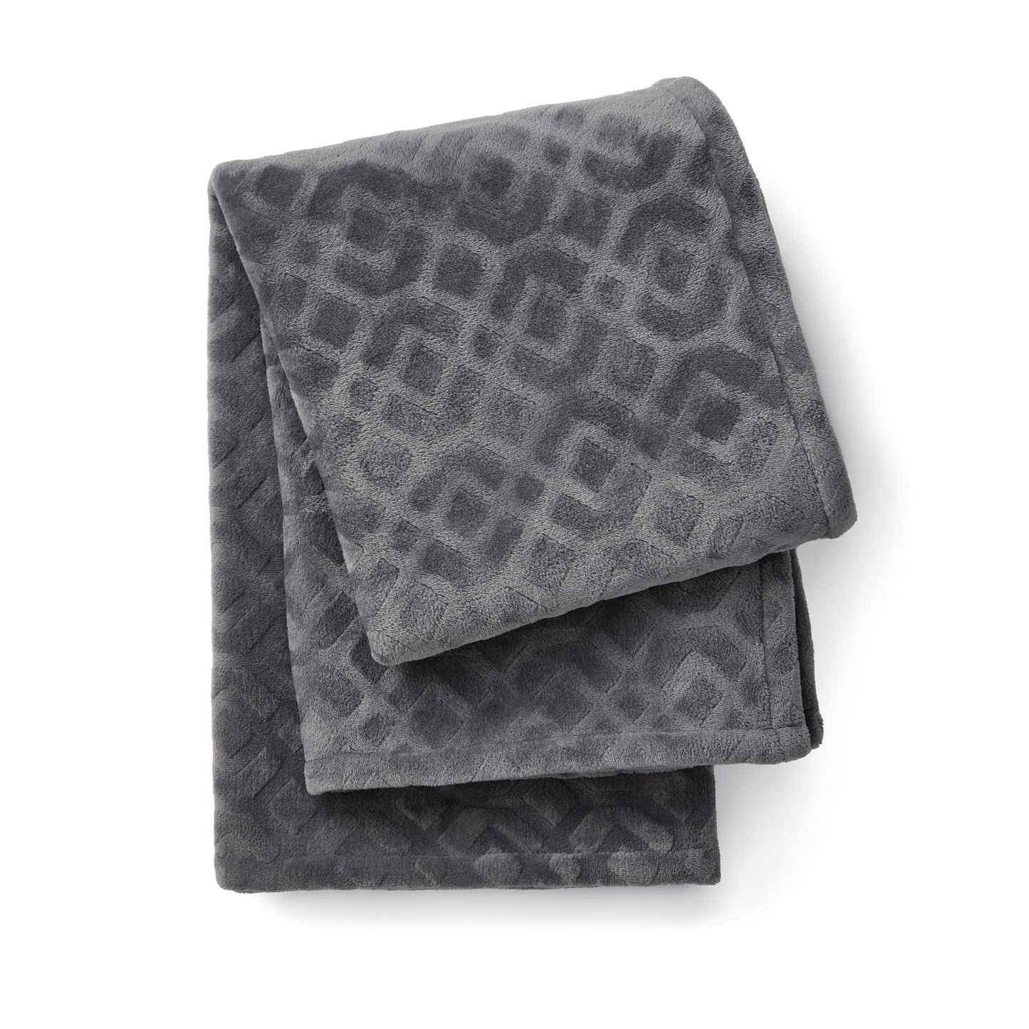 Fluffy Down Alternative Rich Black 5 Piece Damask Stripe Comforter Set, King, Adult, Unisex - All-Season Down Alternative Comforter Insert Detail