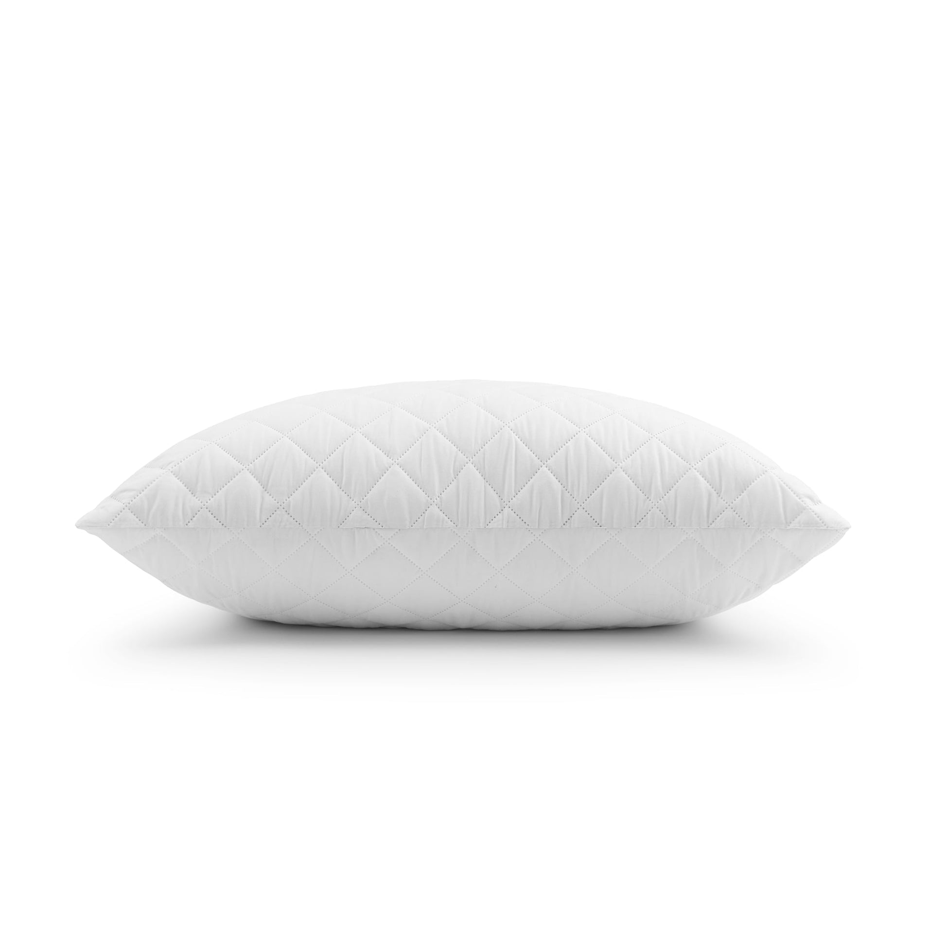 Fluffy Shredded Memory Foam Cluster Bed Pillow, Standard Queen - Hotel Quality Plush Sleeping Pillows Detail
