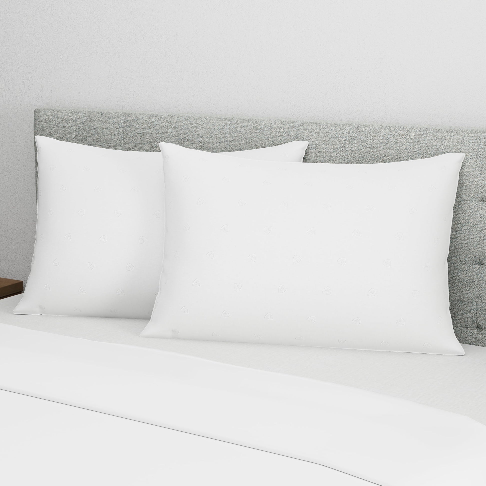 Fluffy Shredded Bed Pillows, Standard/Queen (2 Count) - Hotel Quality Plush Sleeping Pillows Detail
