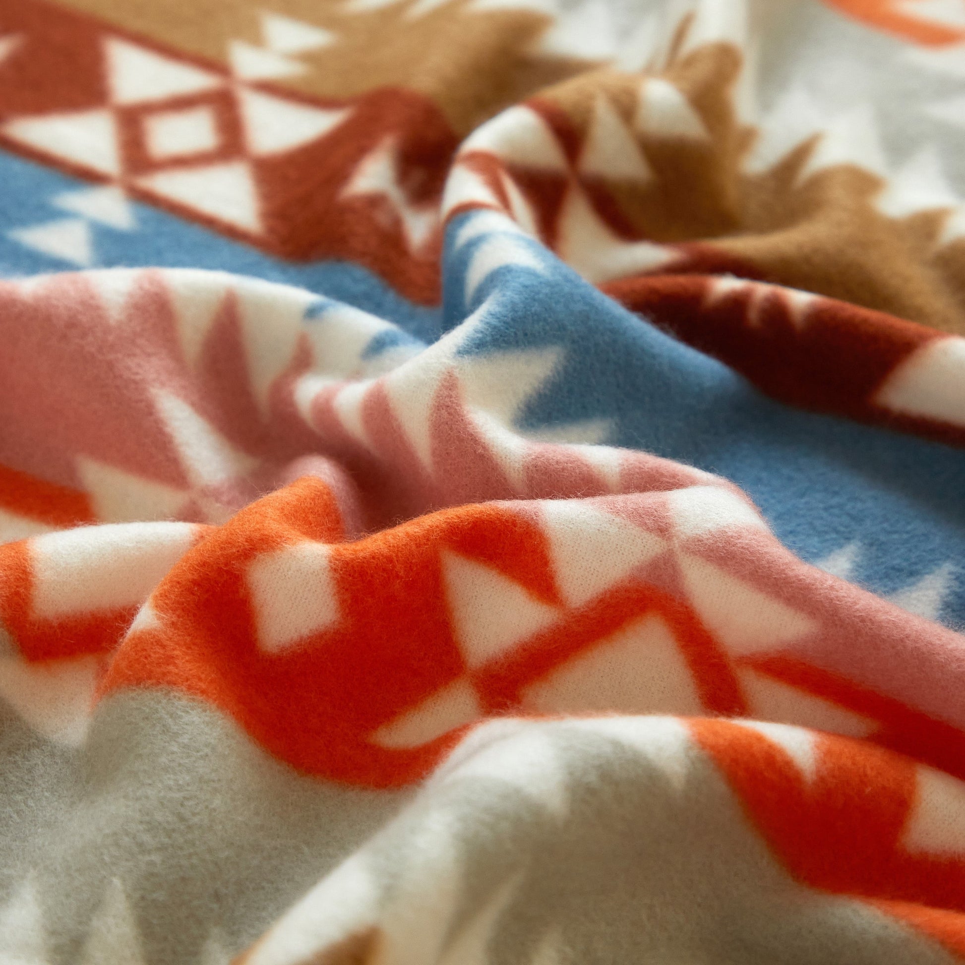 Super Soft Flannel Stripe Fleece Throw - Super Soft Reversible Sherpa Flannel Blanket Detail