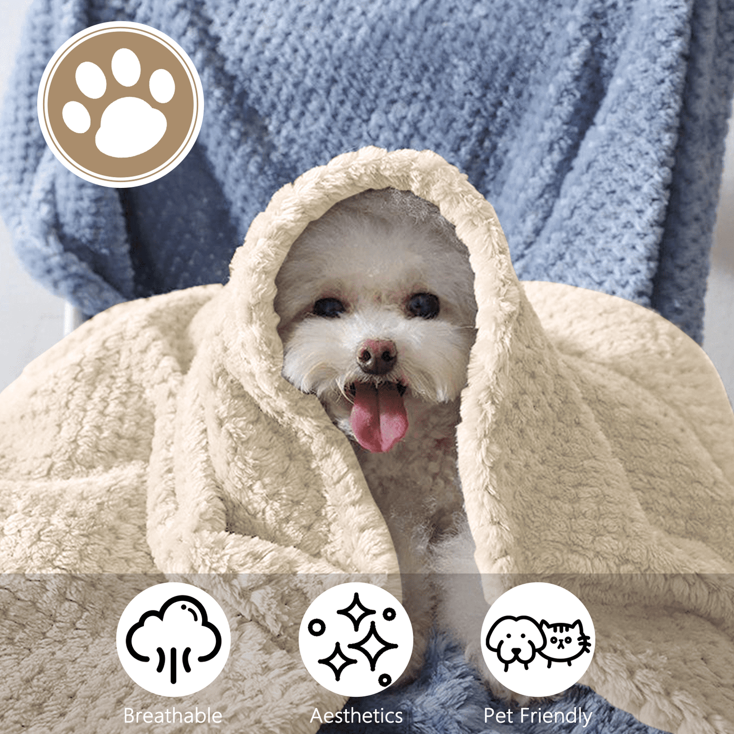Super Soft Flannel Ultra Soft Throw Blanket, Warm Cozy Blankets for Couch Bed Chair, Breathable and Lightweight Blankets for All Seasons... - Lightweight Plush Warm Blanket for All Seasons Detail