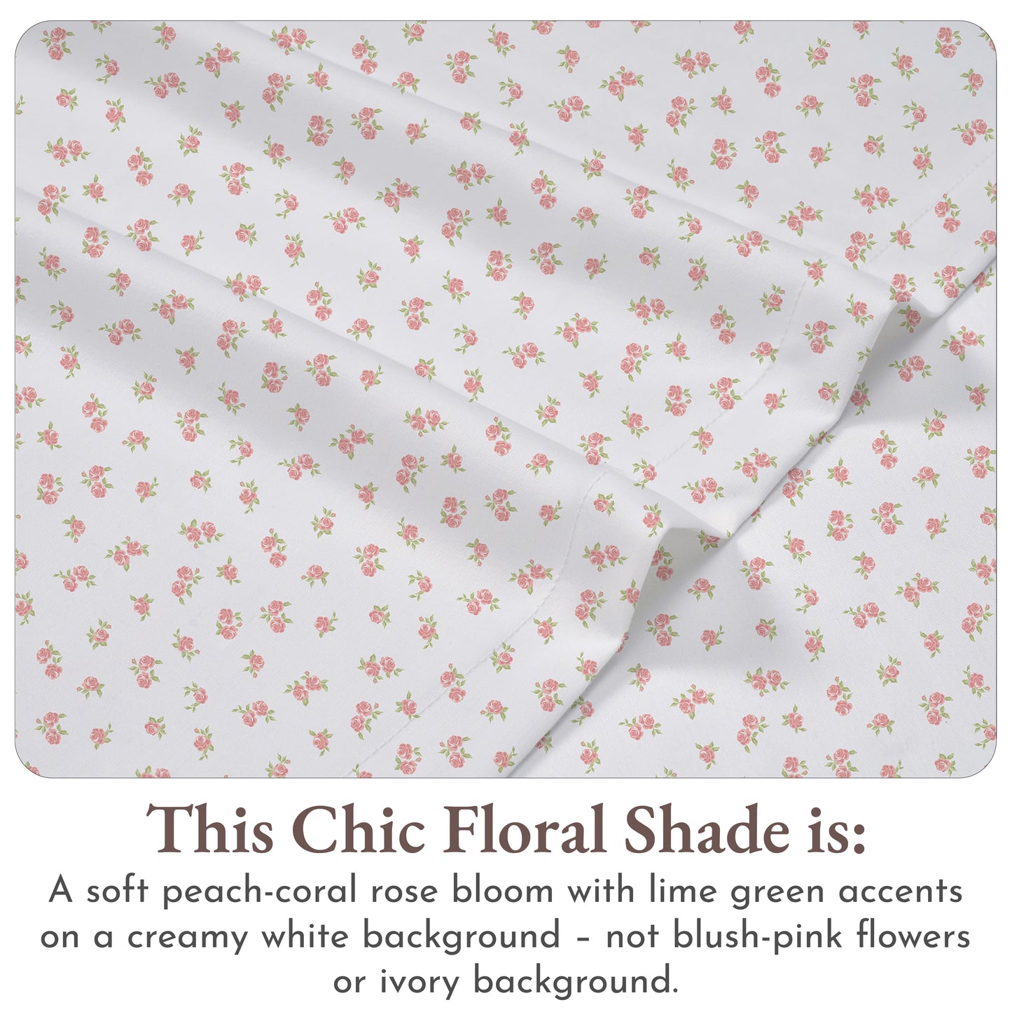 Premium Egyptian Cotton 4 Piece Printed Floral Bed Sheets Queen Size Set - 100% Cotton Sheets Queen, Soft Sateen Bedsheets, Deep Pocket Queen... - Breathable Egyptian Cotton Flat & Fitted Sheets Detail