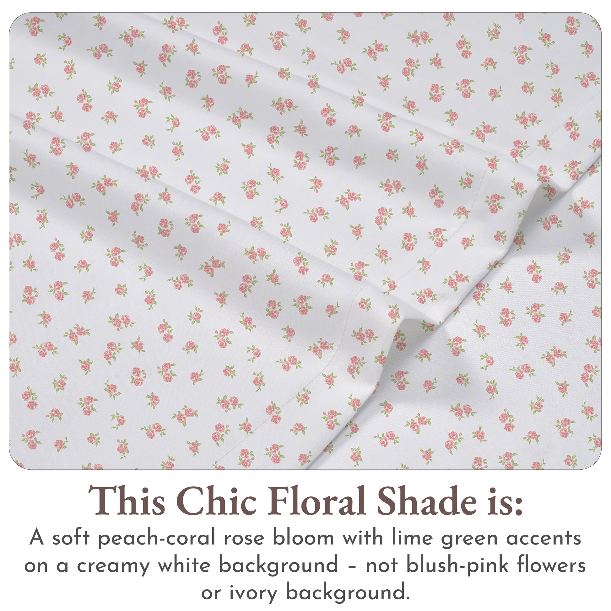 Premium Egyptian Cotton 4 Piece Printed Floral Bed Sheets Queen Size Set - 100% Cotton Sheets Queen, Soft Sateen Bedsheets, Deep Pocket Queen... - Breathable Egyptian Cotton Flat & Fitted Sheets Detail