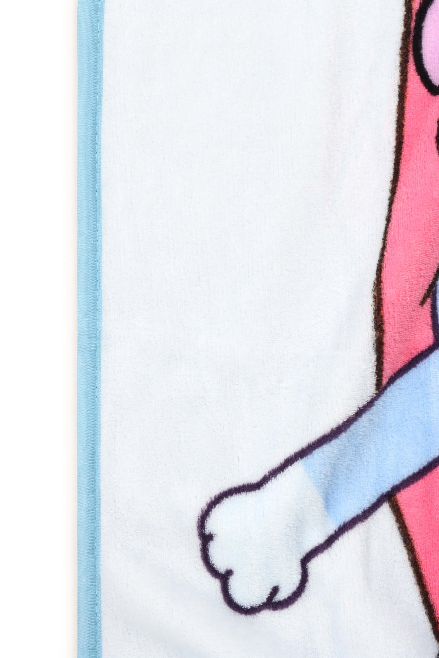 Lightweight Warm Family Kids Throw Blanket, Soft Coral Fleece, Multicolor, 46" x 60" - Luxury Knitted Decorative Throw Blanket with Fringes Detail