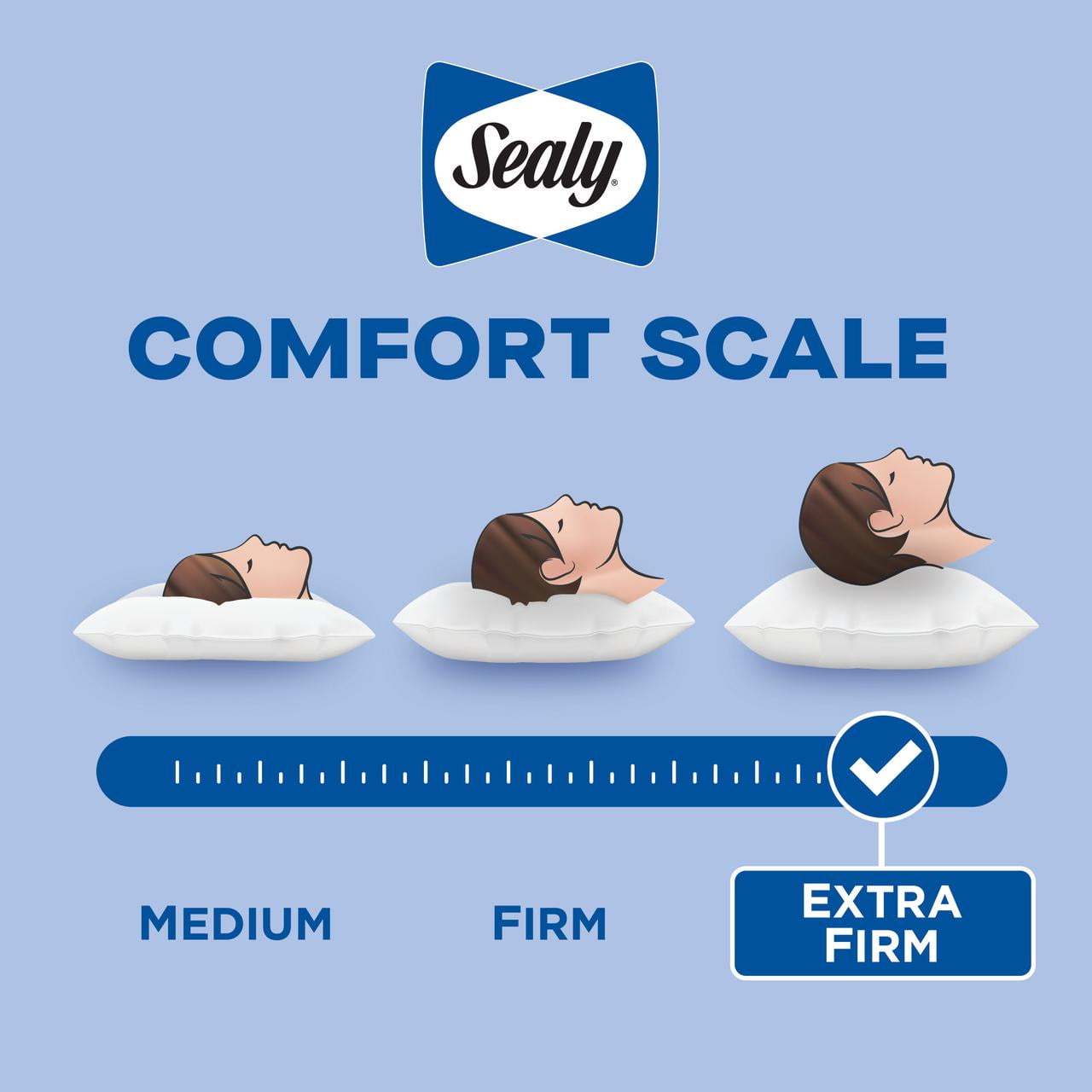 Hotel Collection Cooling Bed Pillow, Jumbo, White- Extra Firm, 2 Count - Hotel Quality Plush Sleeping Pillows Detail