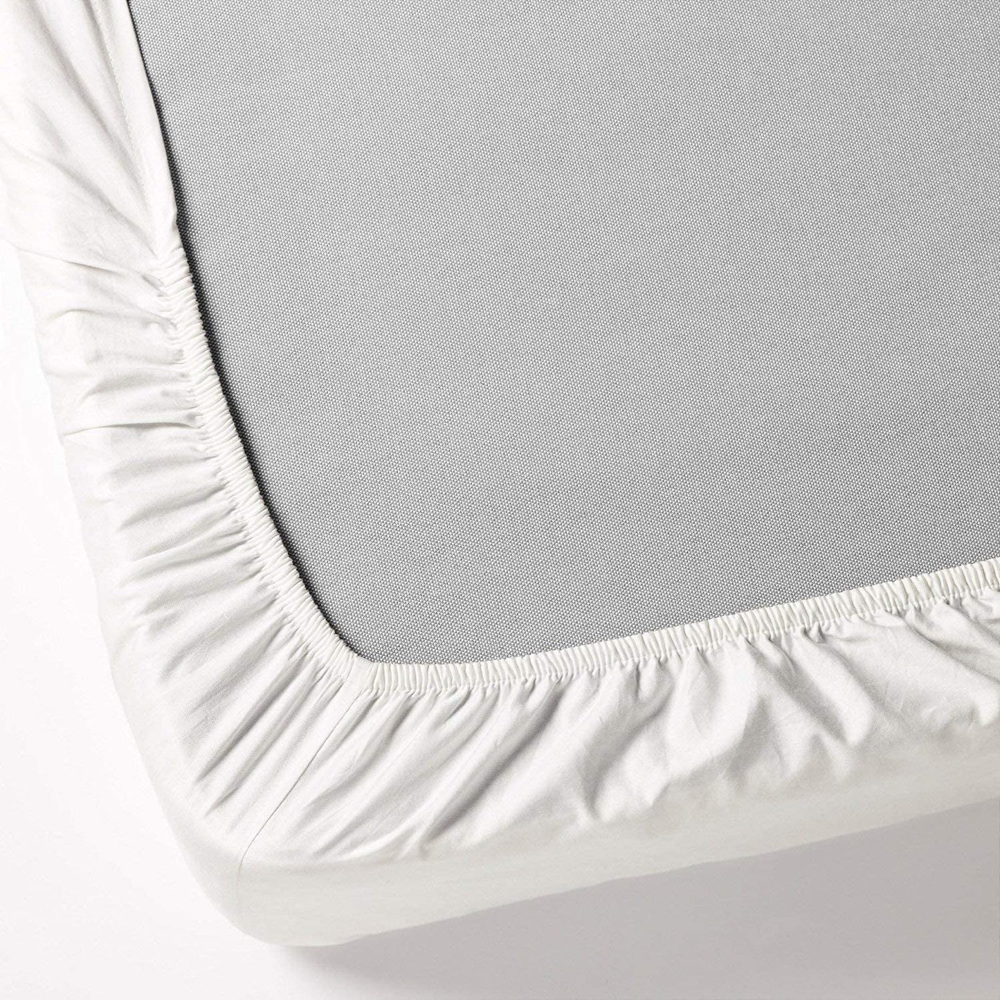 Cooling Sateen 4 Pack - Fitted Hospital Bed Sheets, Soft Knitted Jersey Knit Sheet, 36"x84"x16" - Premium Ultra-Soft Pillowcase Pair for Sleeping Detail
