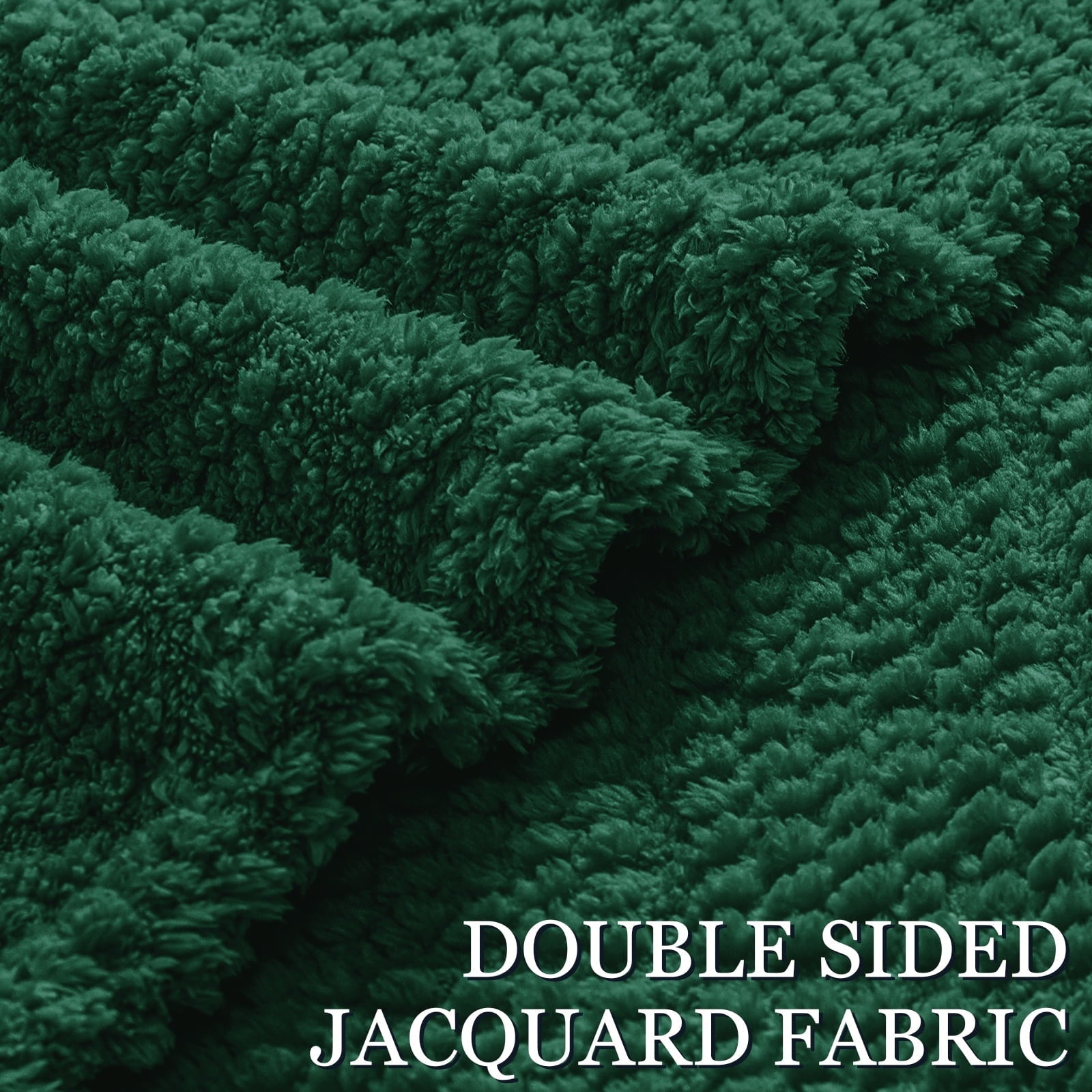 Lightweight Warm Fuzzy Fleece Throw Blanket for Couch, Bed, Soft Fluffy Jacquard Waffle Blankets for All Season, Lightweight and Warm,... - Luxury Knitted Decorative Throw Blanket with Fringes Detail