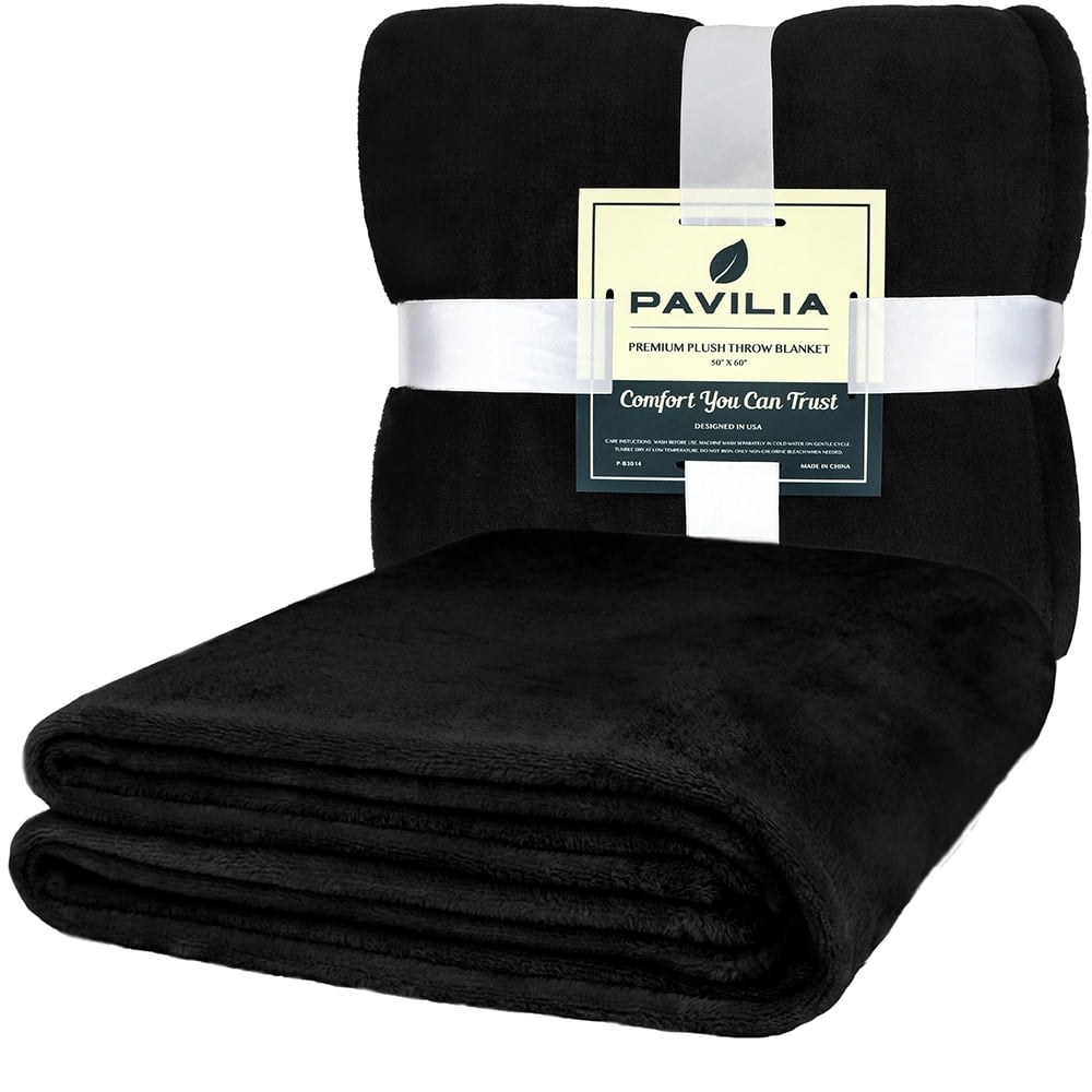Cozy Fleece Fleece Blanket Throw | Super Soft, Plush, Luxury Flannel Throw | Lightweight Microfiber Blanket for Sofa Couch Bed 50... - Luxury Knitted Decorative Throw Blanket with Fringes Detail