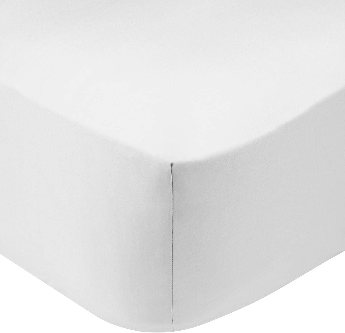 Cooling Sateen 4 Pack - Fitted Hospital Bed Sheets, Soft Knitted Jersey Knit Sheet, 36"x84"x16" - Premium Ultra-Soft Pillowcase Pair for Sleeping Detail
