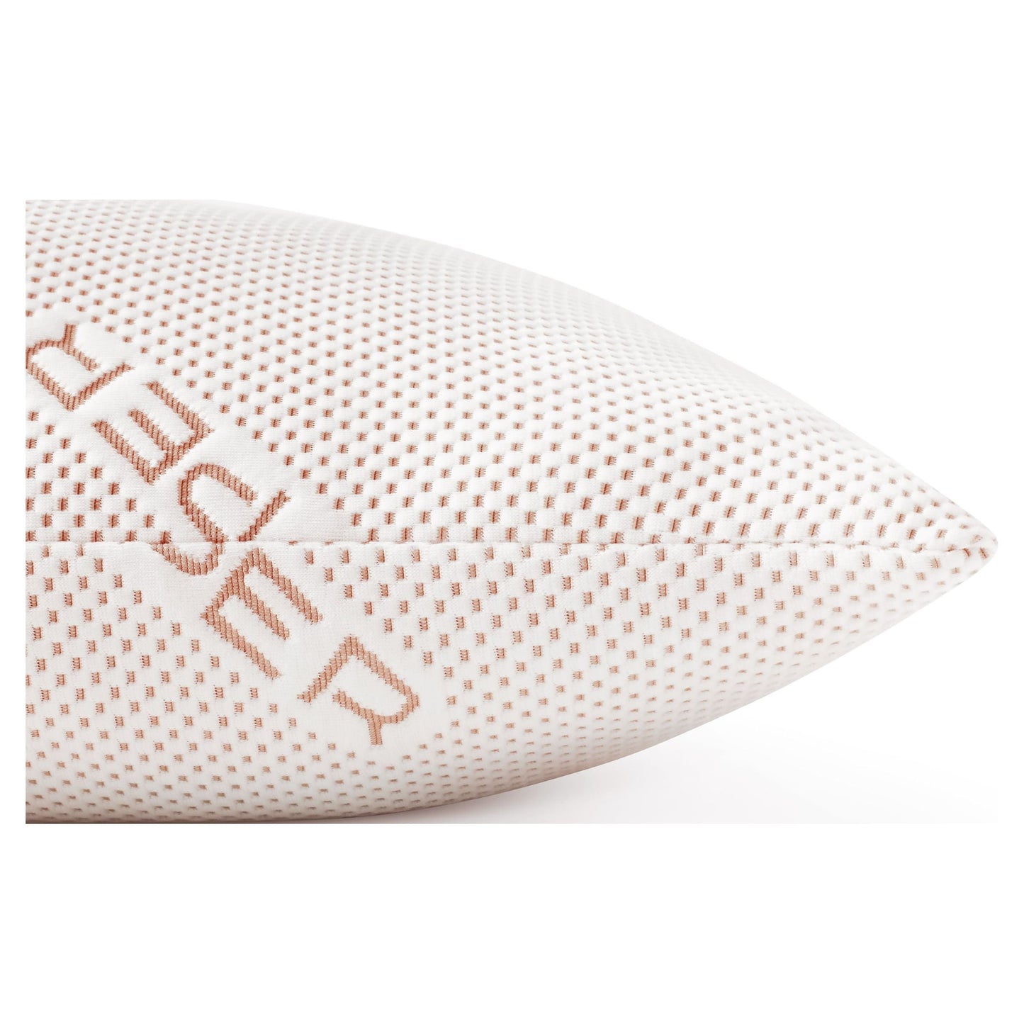 Decorative Plump Copperloft King Bed Pillow, 2 Pack, Hypoallergenic - Decorative Throw Pillow Cushion for Sofa & Bed Detail