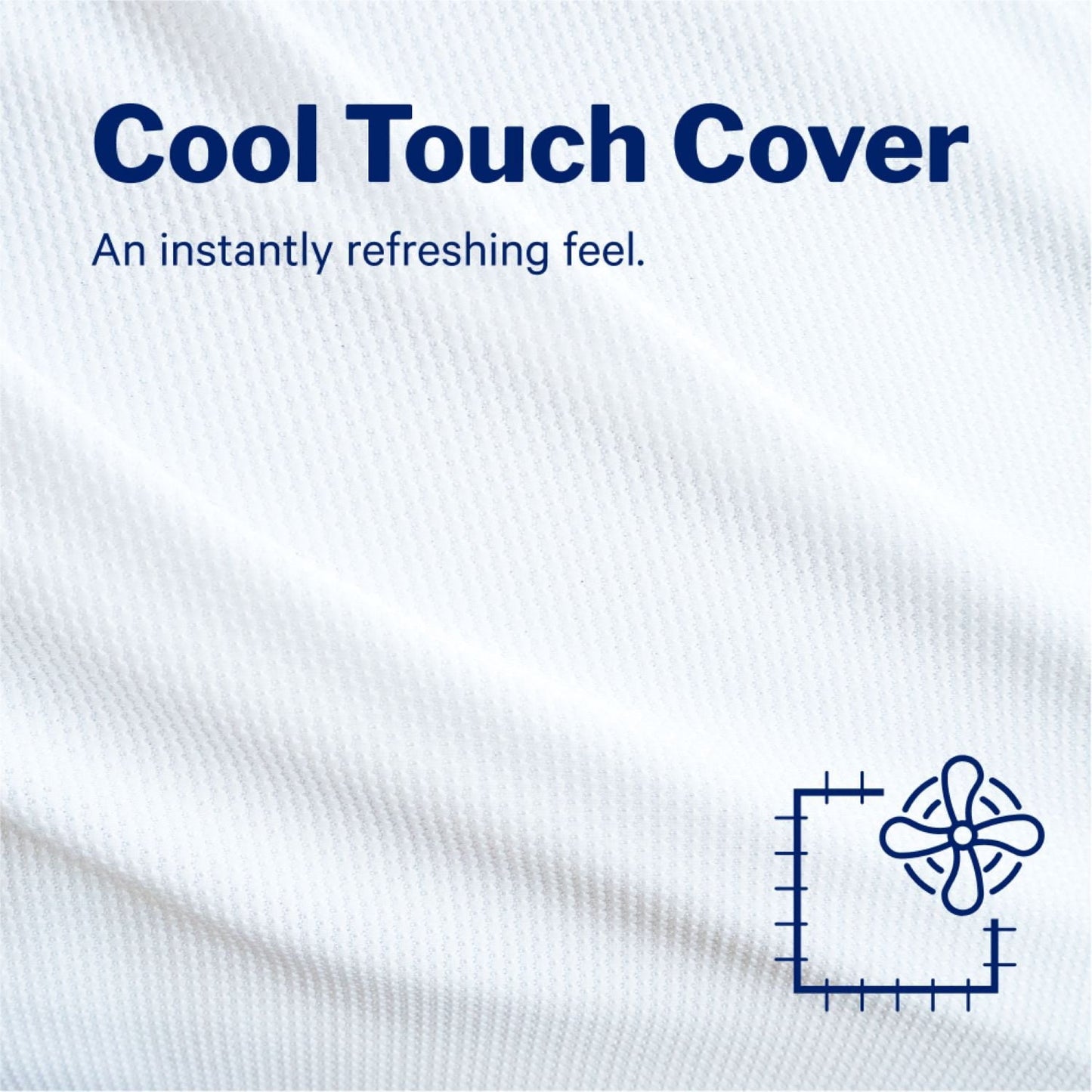 Orthopedic Support Essential Cooling Hybrid Pillow, Standard - Hotel Quality Plush Sleeping Pillows Detail