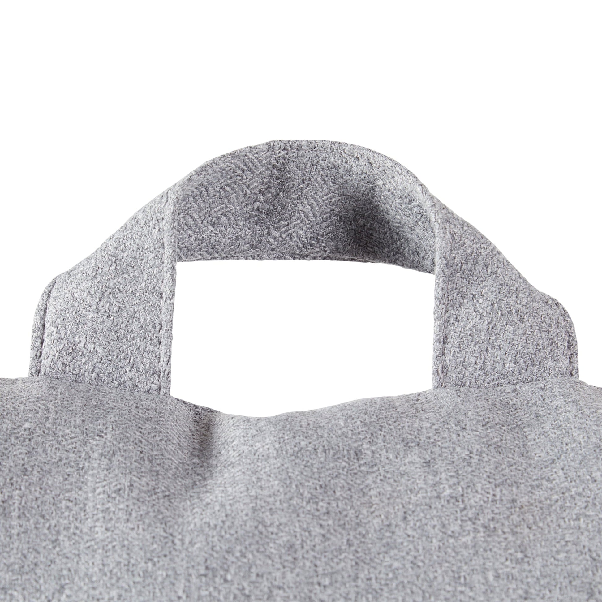 Orthopedic Support Jumbo Cement Gray Polyester Bed Rest Pillow - Orthopedic Shredded Foam Bed Pillow Set Detail