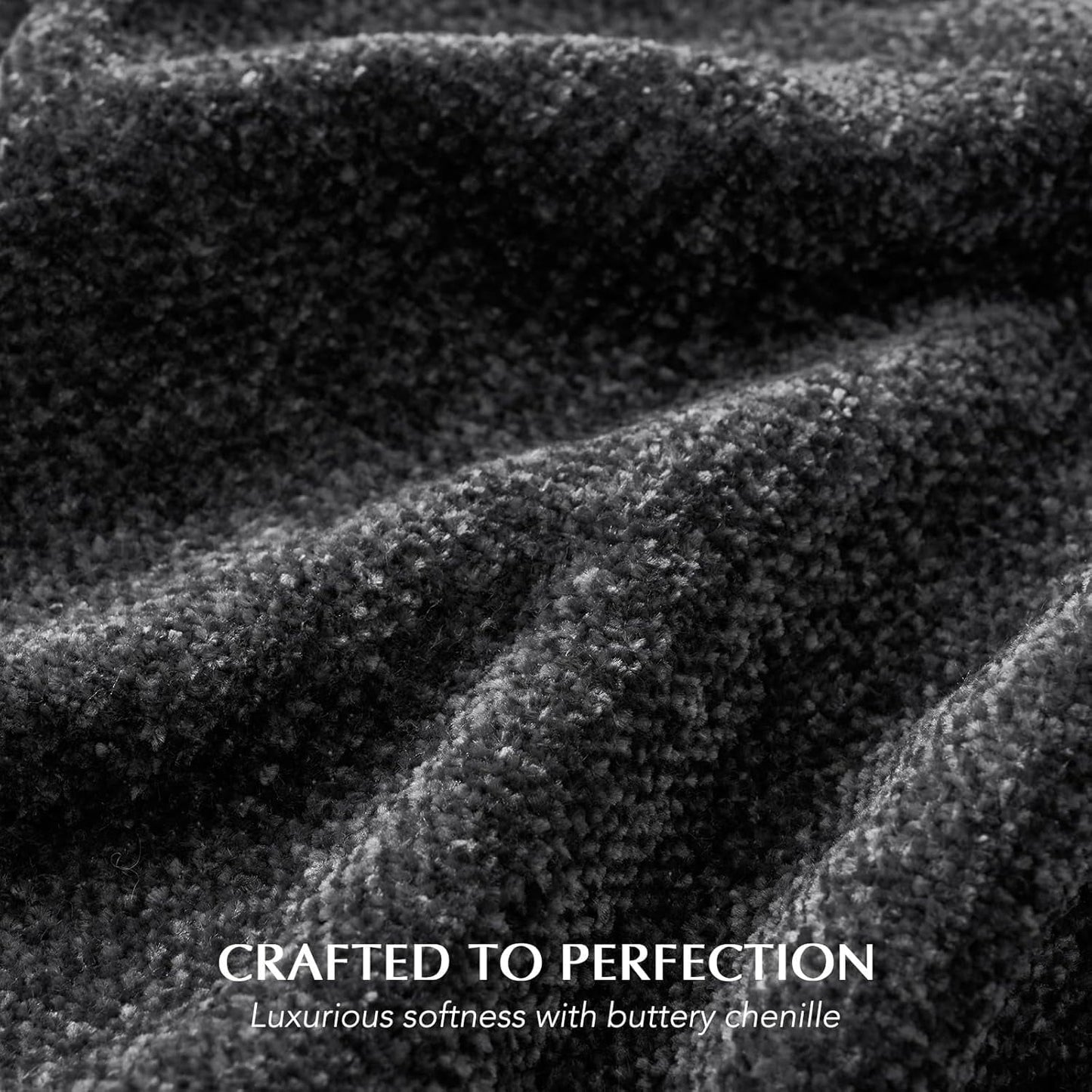 Cozy Fleece Soft Chenille Throw Blanket for Couch, Cozy Plush Fuzzy Decorative Chenille Knit Throw Blanket with Tassels, Lightwei... - Super Soft Reversible Sherpa Flannel Blanket Detail