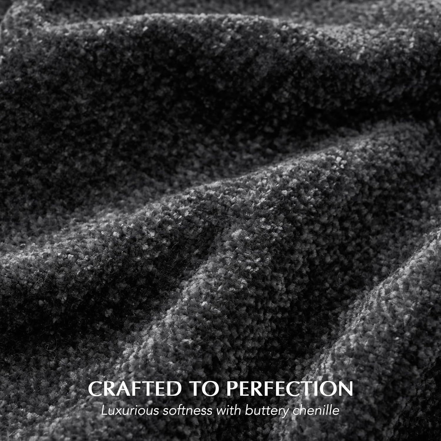 Cozy Fleece Soft Chenille Throw Blanket for Couch, Cozy Plush Fuzzy Decorative Chenille Knit Throw Blanket with Tassels, Lightwei... - Super Soft Reversible Sherpa Flannel Blanket Detail