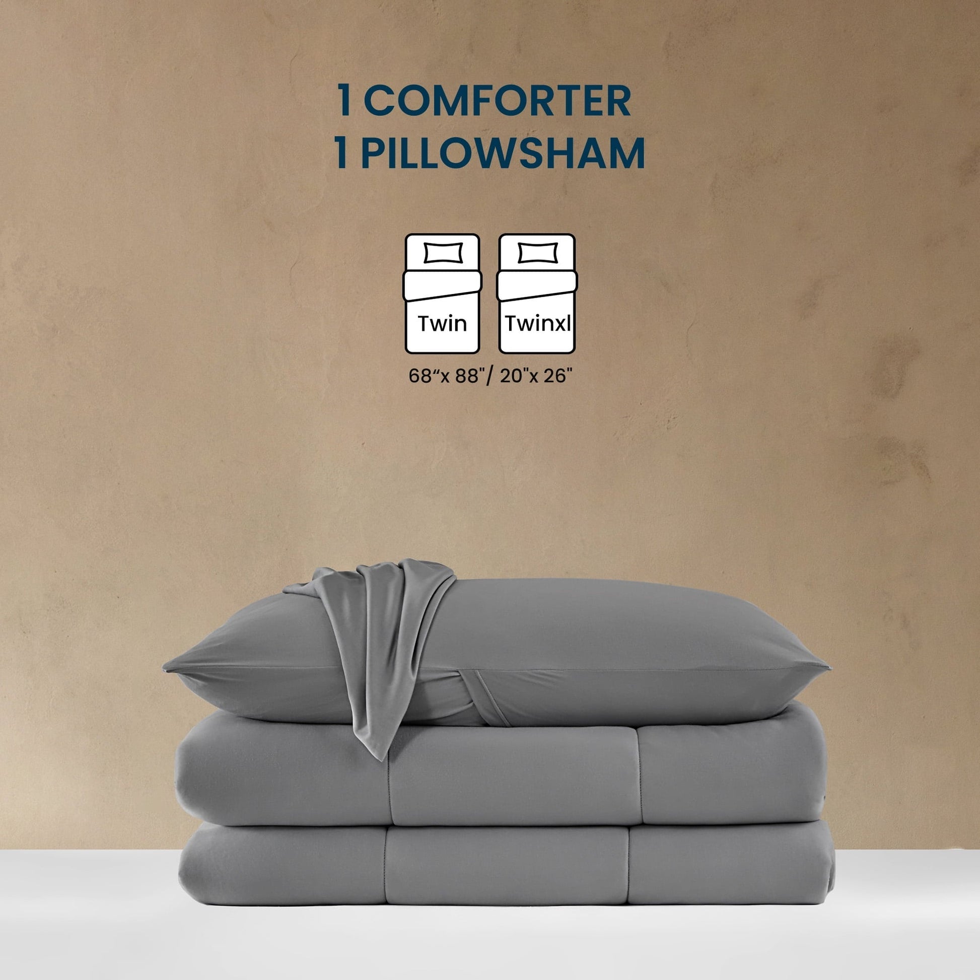 Luxurious Quilted 3 Pieces Jersey Knit Bedding Sets with 1 Comforter and 2 Pillow Shams, Soft and Breathable Comforter Set with Women, ... - Luxurious Quilted Duvet Cover Set Detail