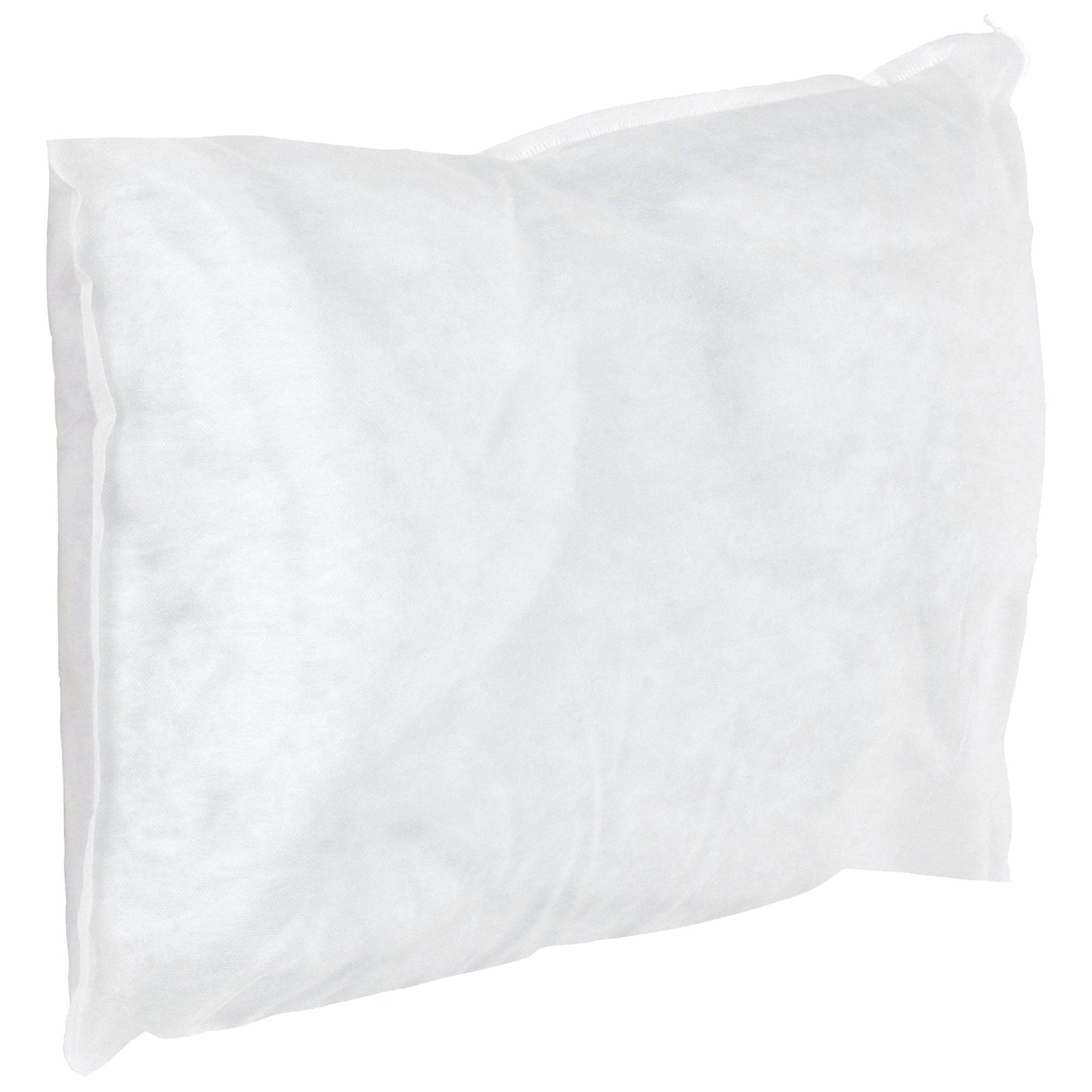 Fluffy Shredded Bed Pillow, 12 x 17 Inch, White, Disposable, 2 Count - Hotel Quality Plush Sleeping Pillows Detail