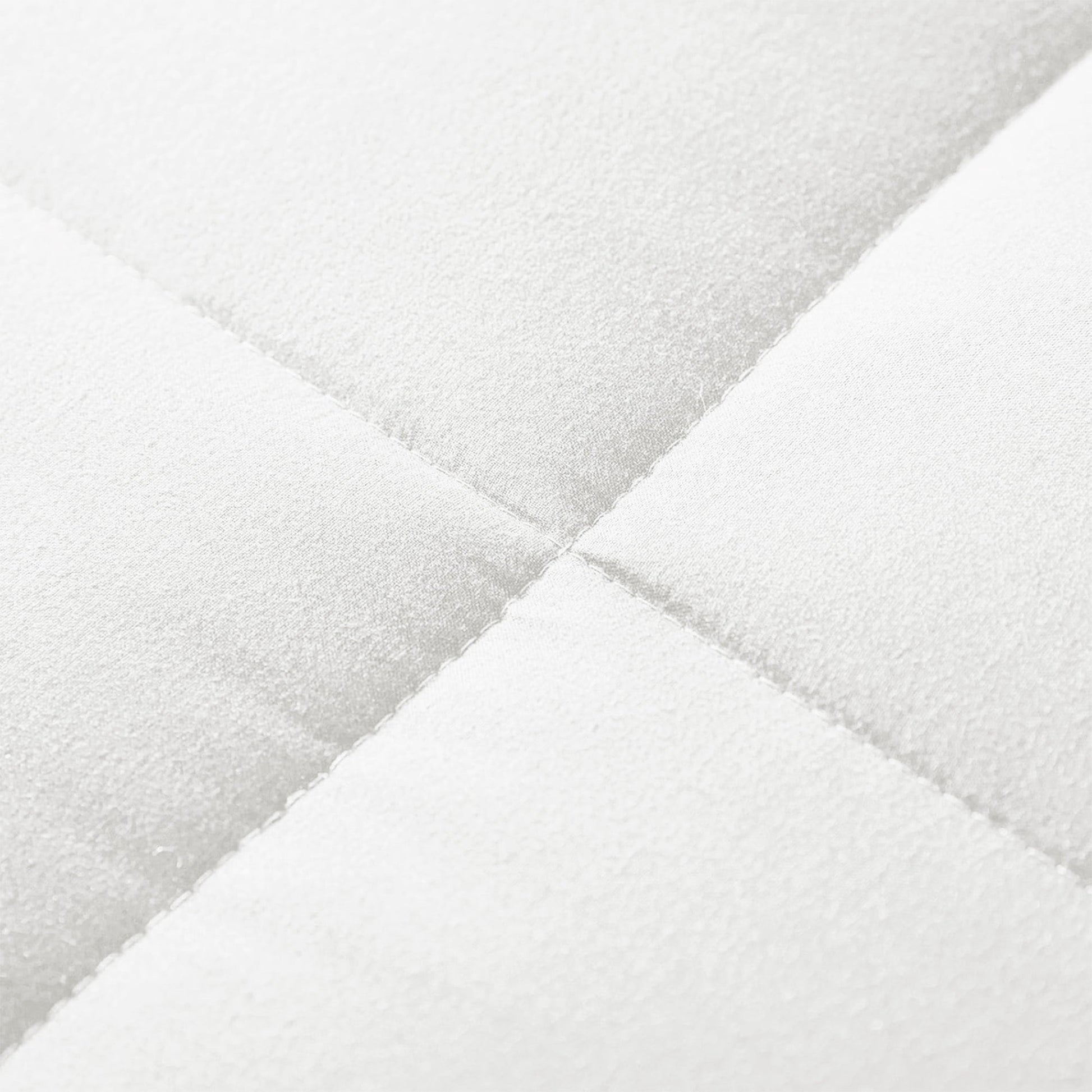 Heavyweight Warmth Queen Comforter Set White, 3-Piece Solid Comforter Duvet Insert with Corner Tabs, Lightweight Bedding Down Alternativ... - Hypoallergenic Ultra-Fluffy Quilt for Winter Detail