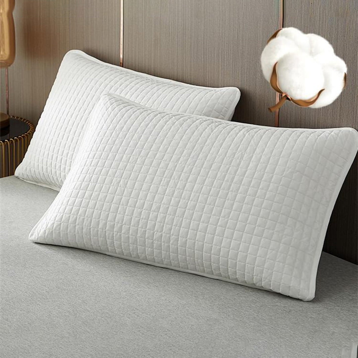Hotel Collection Memory Foam Pillow, Toddler Pillow, Small Pillows for Kids, Soft & Hypoallergenic - Kids Sleeping Pillow - Toddler Be... - Hotel Quality Plush Sleeping Pillows Detail