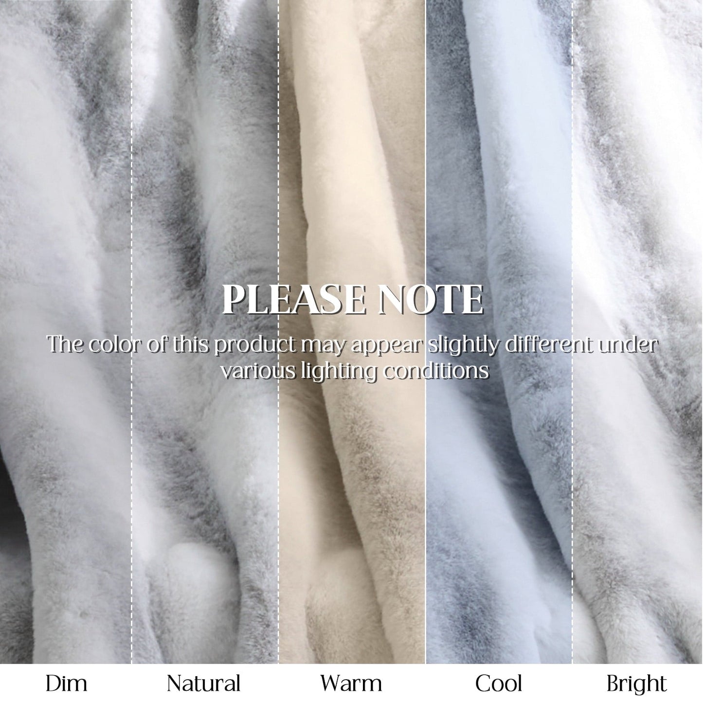 Decorative Knitted Luxury Faux Fur Throw Blanket for Bed Super Thick Warm Fuzzy Blankets for Bedroom Living Room, 60" x 80", White - Luxury Knitted Decorative Throw Blanket with Fringes Detail