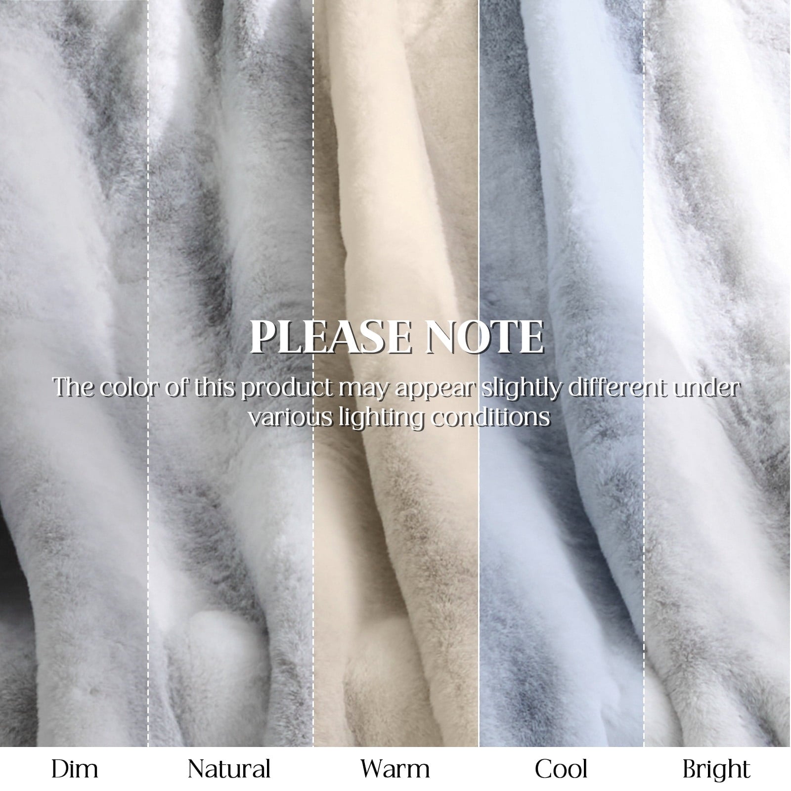 Decorative Knitted Luxury Faux Fur Throw Blanket for Bed Super Thick Warm Fuzzy Blankets for Bedroom Living Room, 60" x 80", White - Luxury Knitted Decorative Throw Blanket with Fringes Detail
