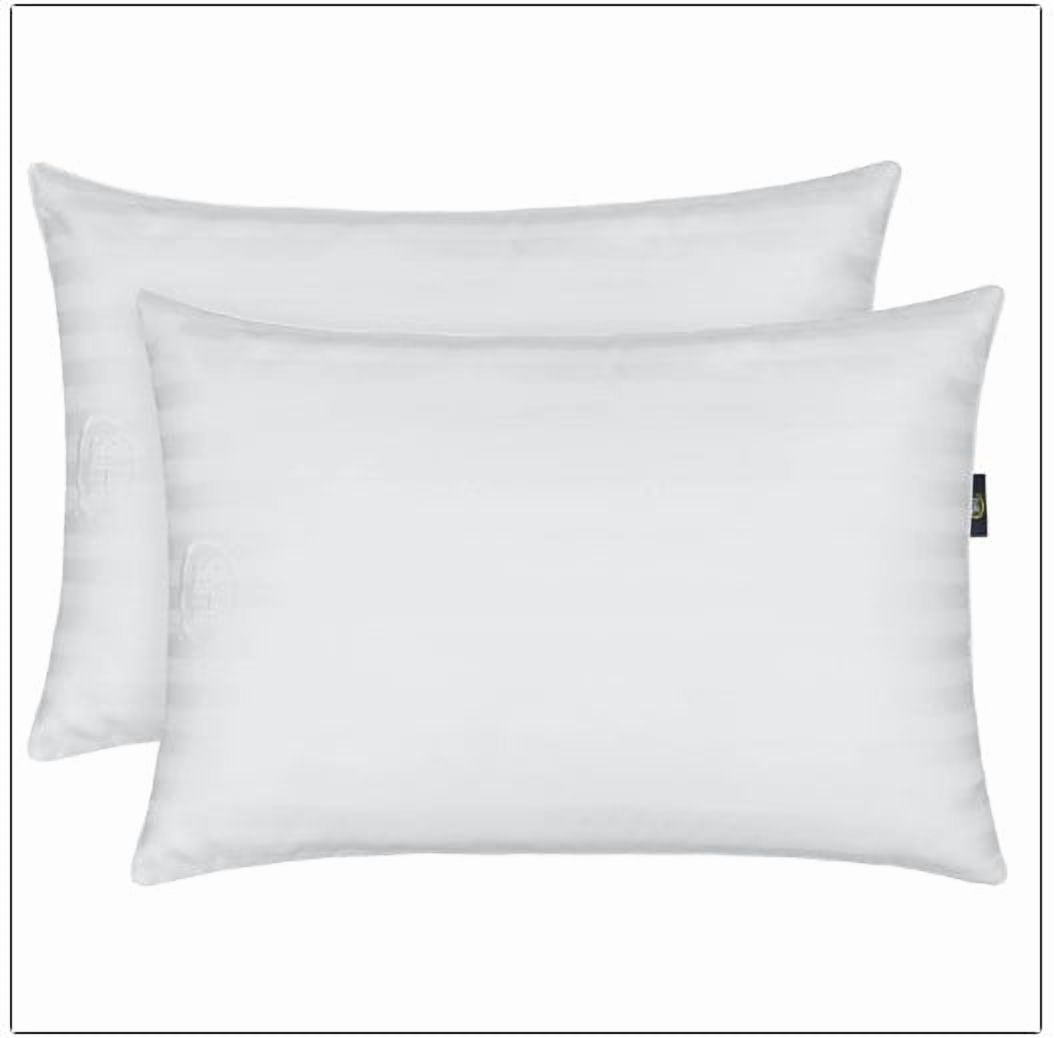 Hotel Collection Comfy Sleep Bed Pillow Queen Size, Pack of 2 - Orthopedic Shredded Foam Bed Pillow Set Detail