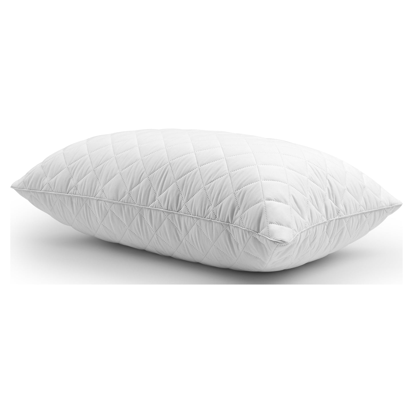Fluffy Shredded Memory Foam Cluster Bed Pillow, Standard Queen - Hotel Quality Plush Sleeping Pillows Detail