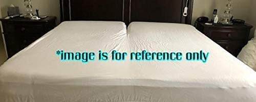 Cooling Sateen Split King Bed Sheet Set 5Pcs Adjustable Bed Sheets - 18" Deep Pocket of Fitted Sheet 800 Thread Count 100% Pure Egyp... - Cooling Hotel Quality Bedding Sheets and Pillowcases Detail