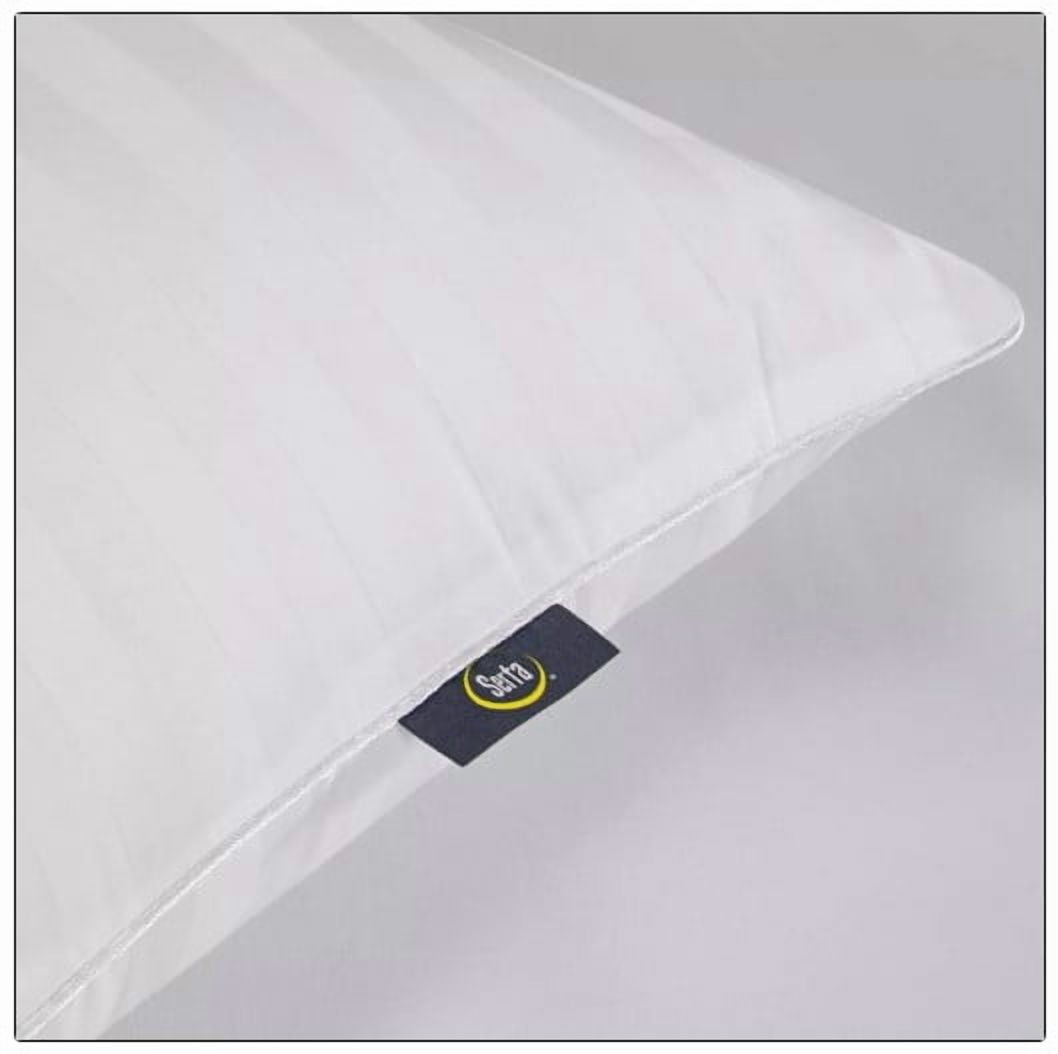 Hotel Collection Comfy Sleep Bed Pillow Queen Size, Pack of 2 - Orthopedic Shredded Foam Bed Pillow Set Detail